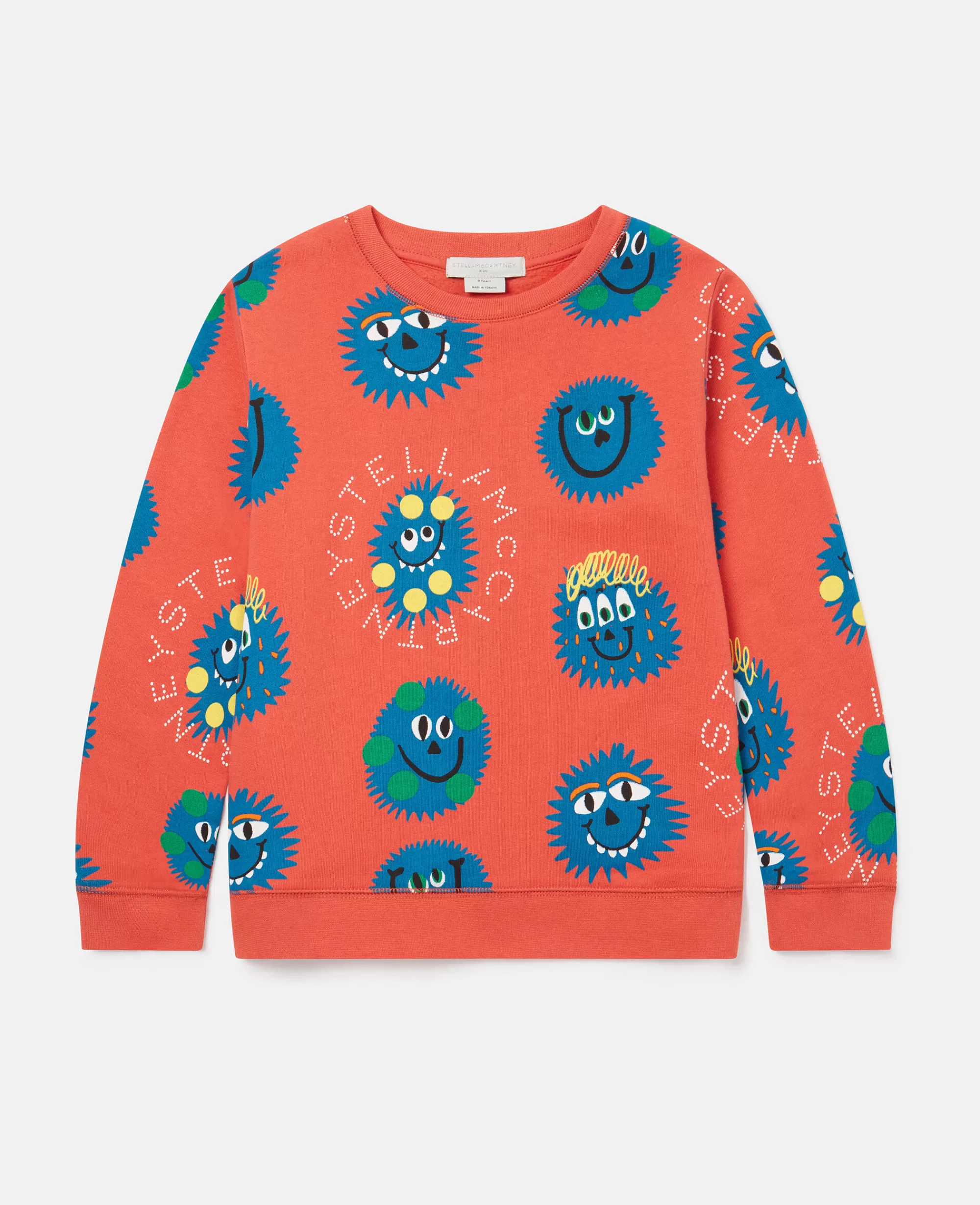 Bambini Stella McCartney Pullover E Cardigan>Monster Faces Long Sleeve T-Shirt