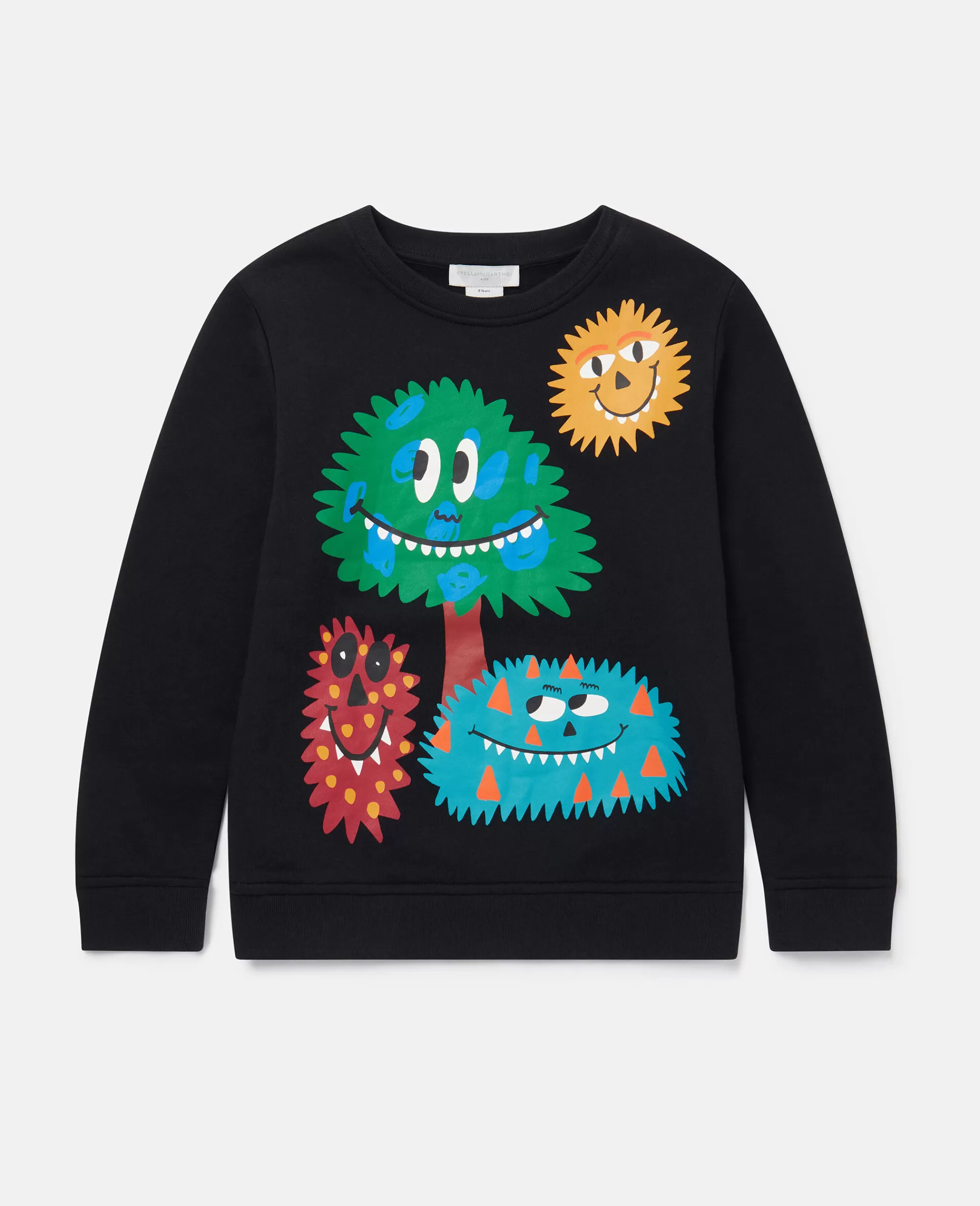 Bambini Stella McCartney Pullover E Cardigan>Monster Faces Long Sleeve T-Shirt