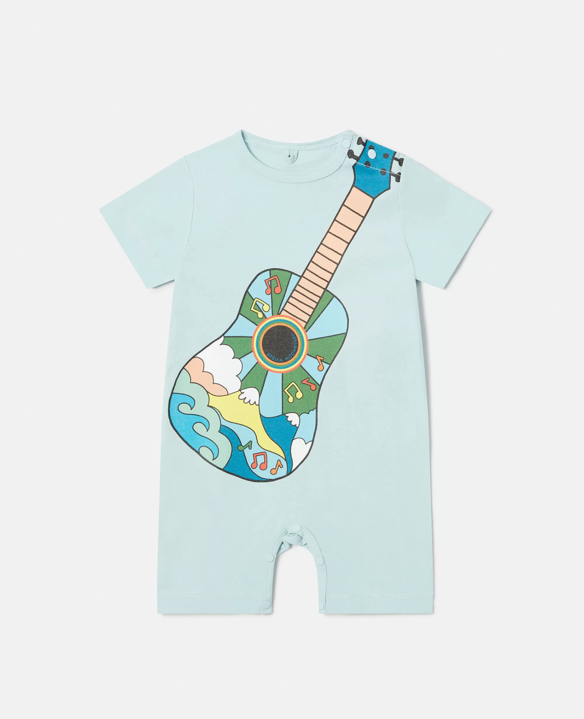 Bambini Stella McCartney Bimbo>Pagliaccetto Con Stampa Chitarra Hippie