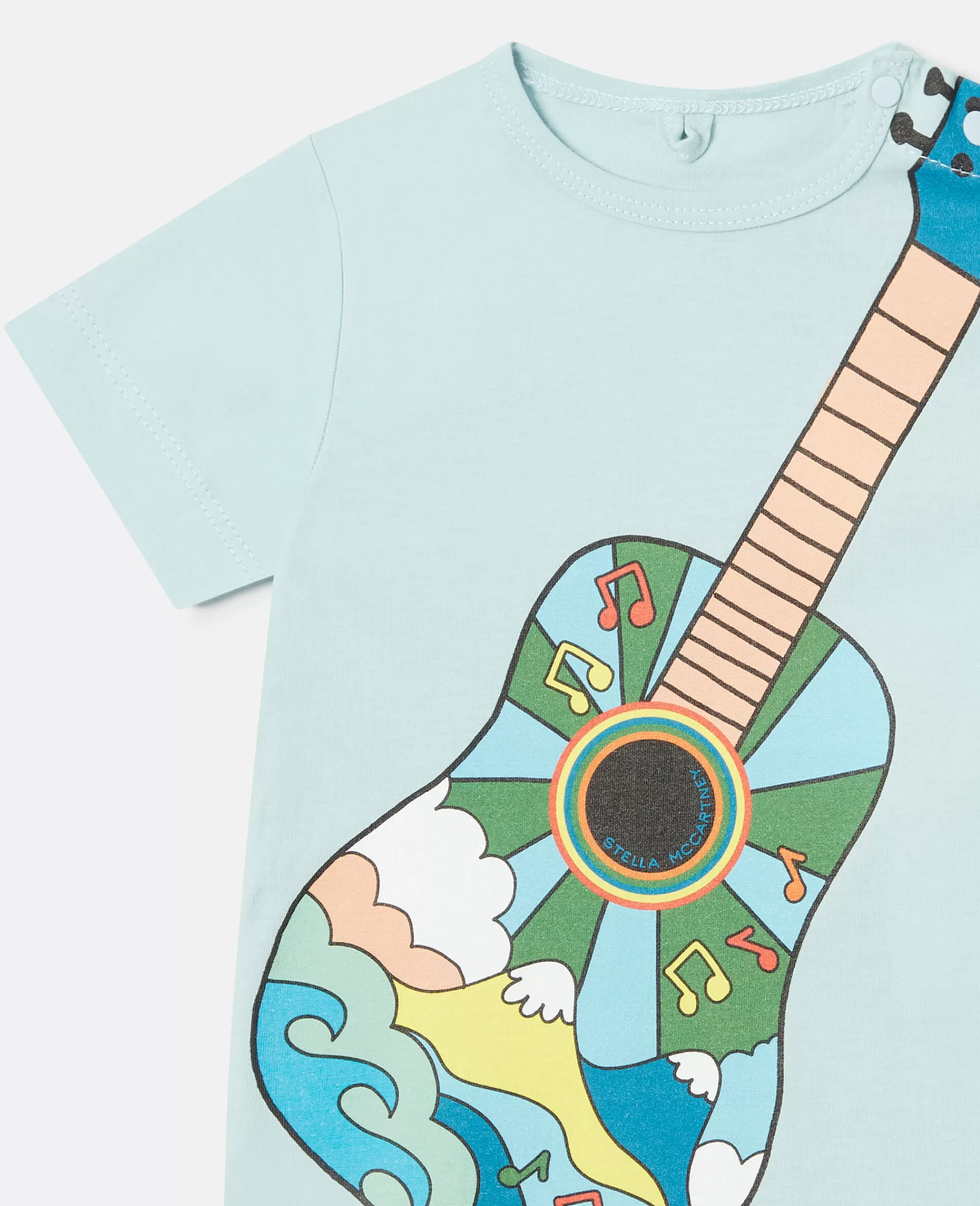 Bambini Stella McCartney Bimbo>Pagliaccetto Con Stampa Chitarra Hippie