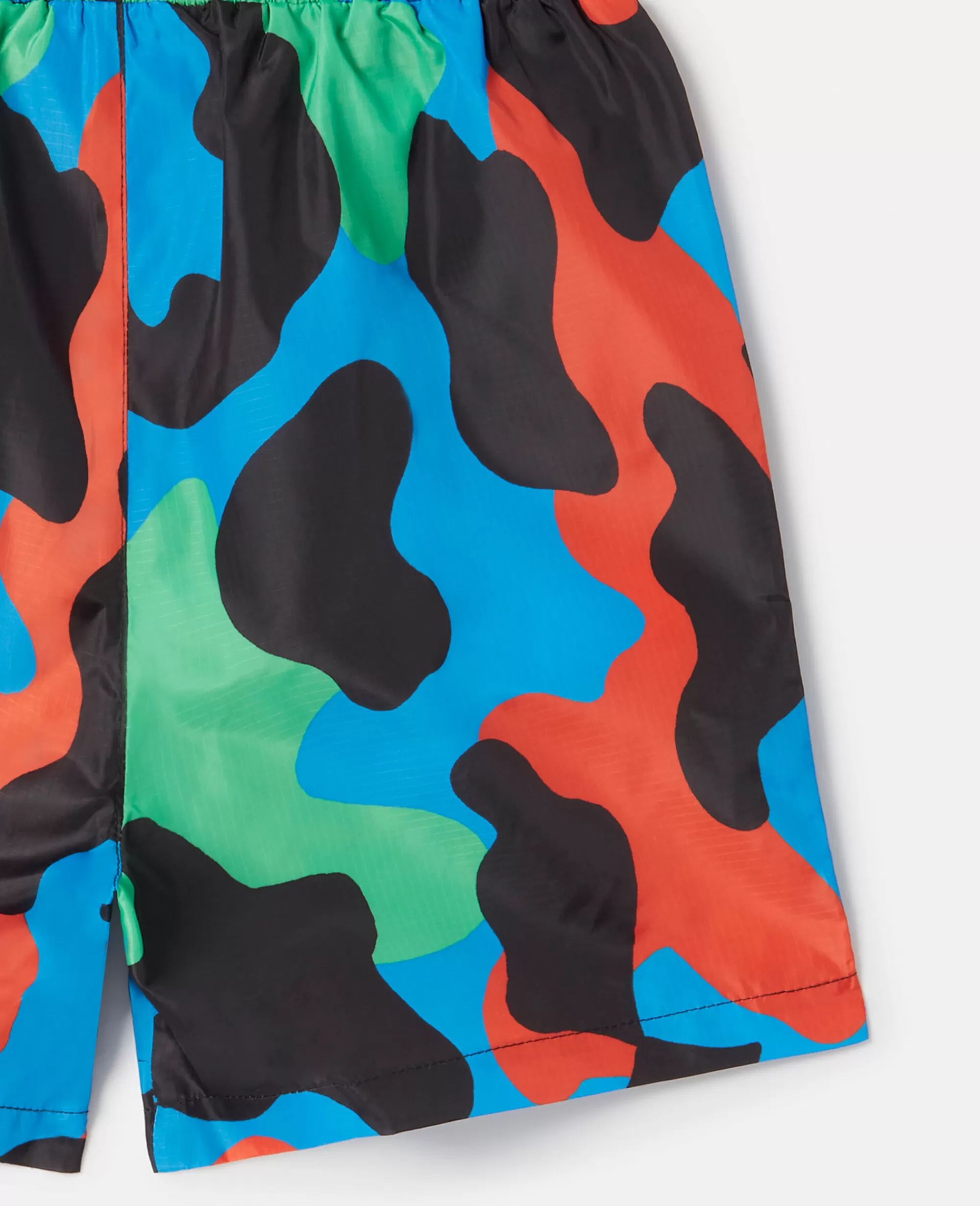 Bambini Stella McCartney Pantaloni E Shorts>Pantaloncini Con Stampa Camouflage