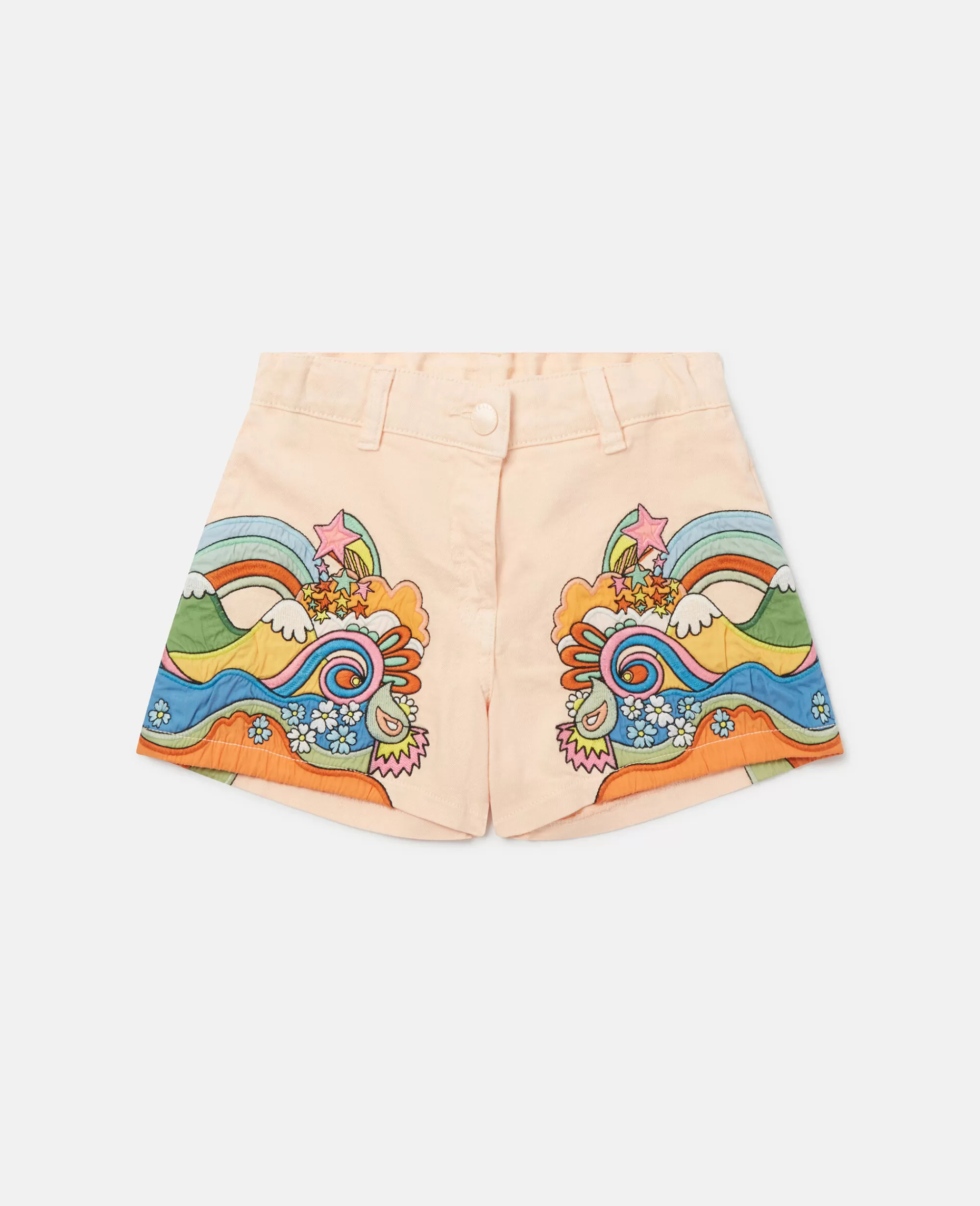 Bambini Stella McCartney Pantaloni E Shorts>Pantaloncini Con Stampa Love To Dream