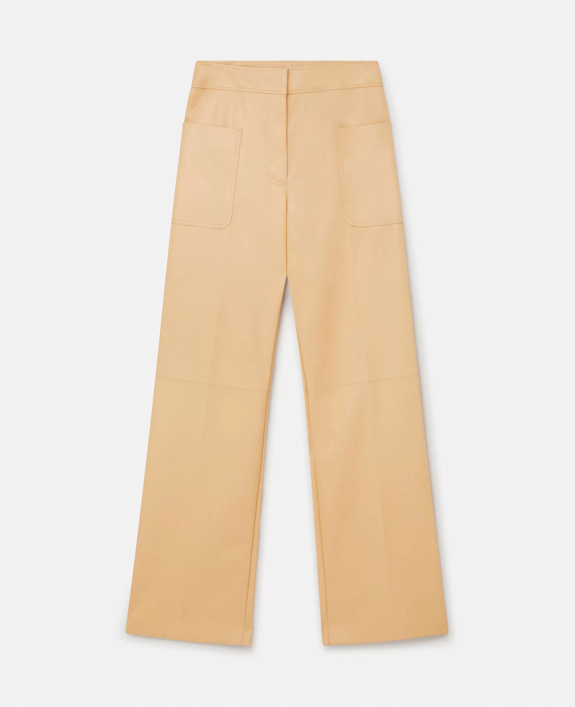 Donna Stella McCartney Pantaloni E Shorts>Pantaloni A Gamba Larga In Alter Mat