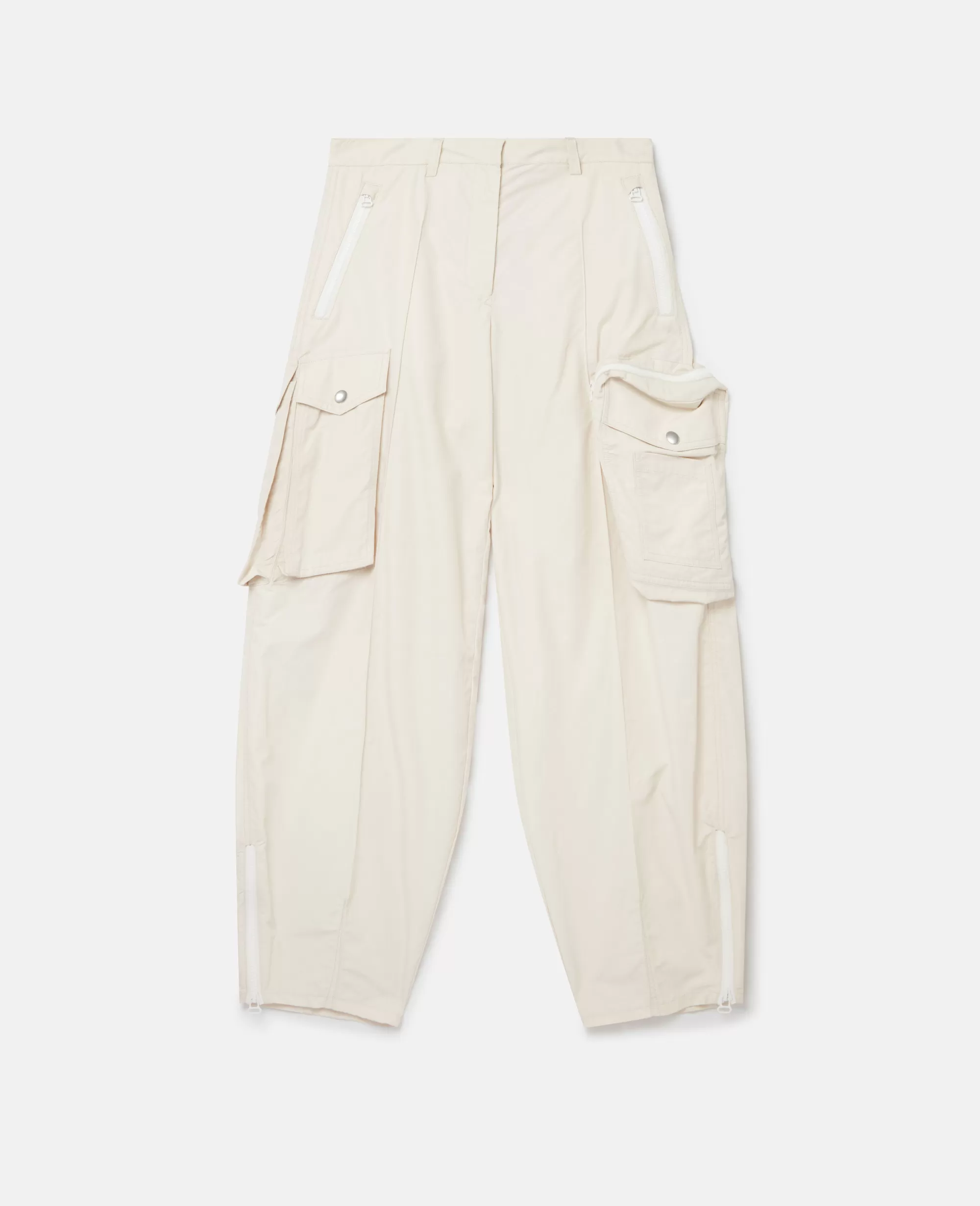 Donna Stella McCartney Pantaloni E Shorts>Pantaloni Cargo Con Gambe A Palloncino