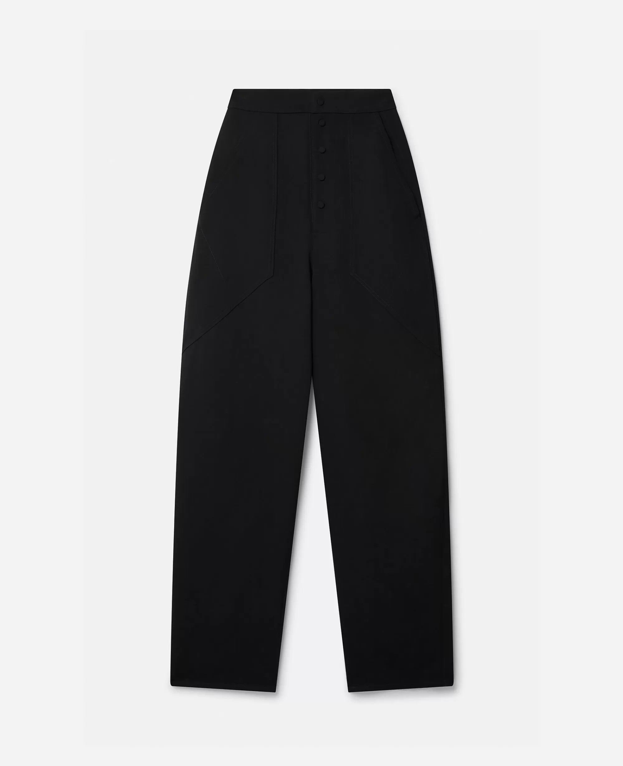 Donna Stella McCartney Pantaloni E Shorts>Pantaloni Sartoriali Dal Taglio Ampio