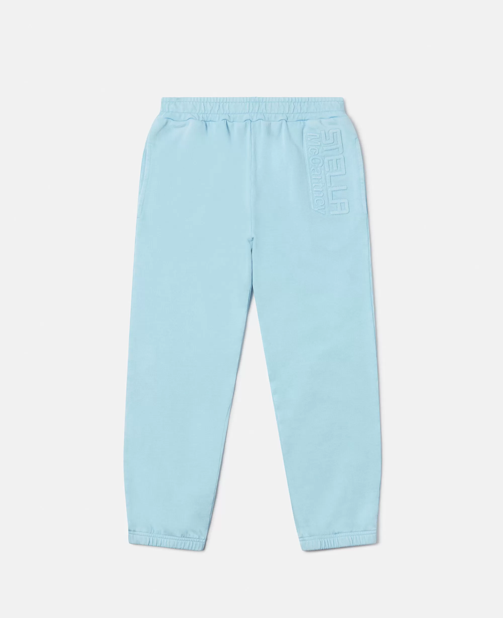 Bambini Stella McCartney Pantaloni E Shorts>Pantaloni Sportivi Active Con Logo Stella Ricamato