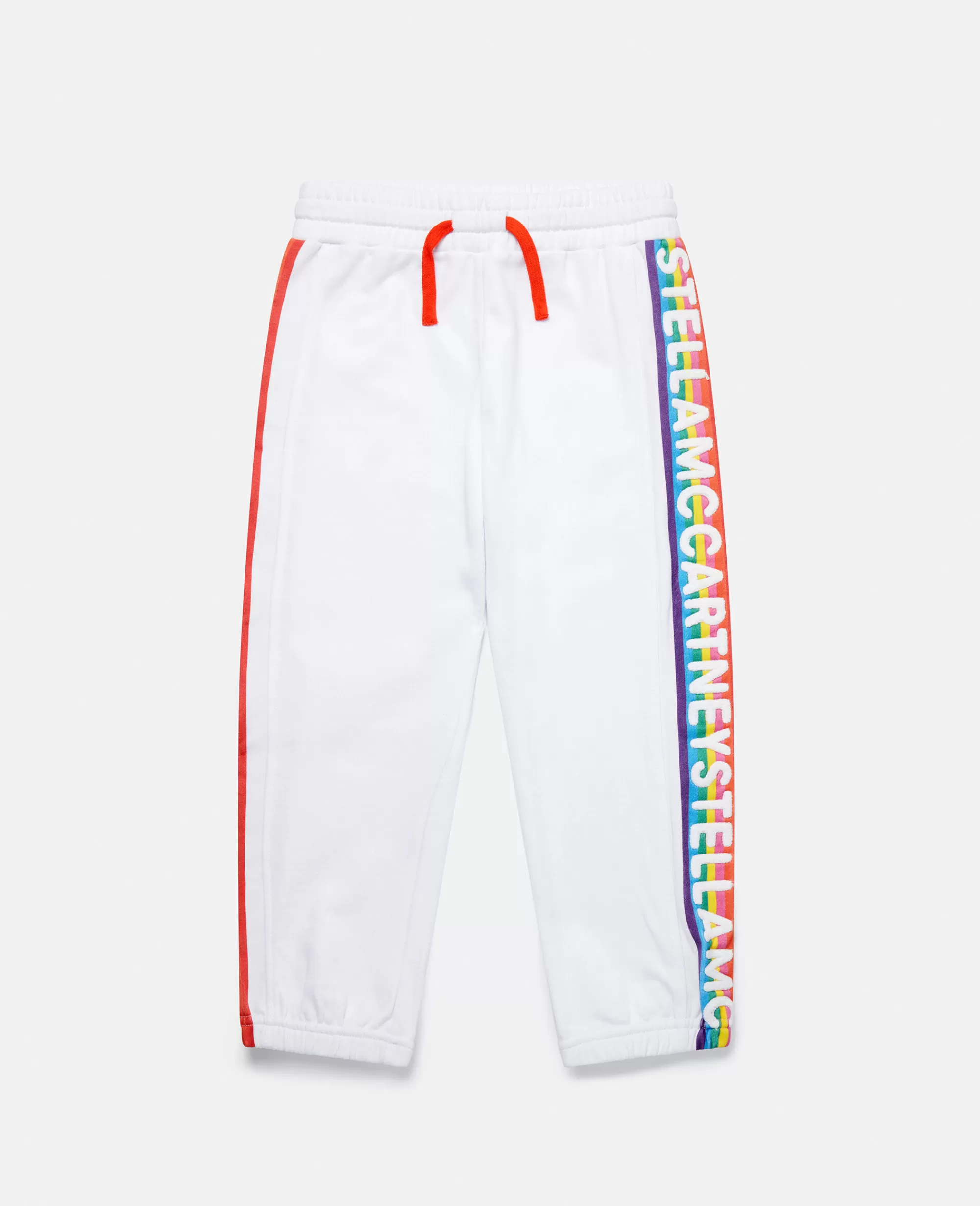 Bambini Stella McCartney Pantaloni E Shorts>Pantaloni Sportivi Con Logo Arcobaleno