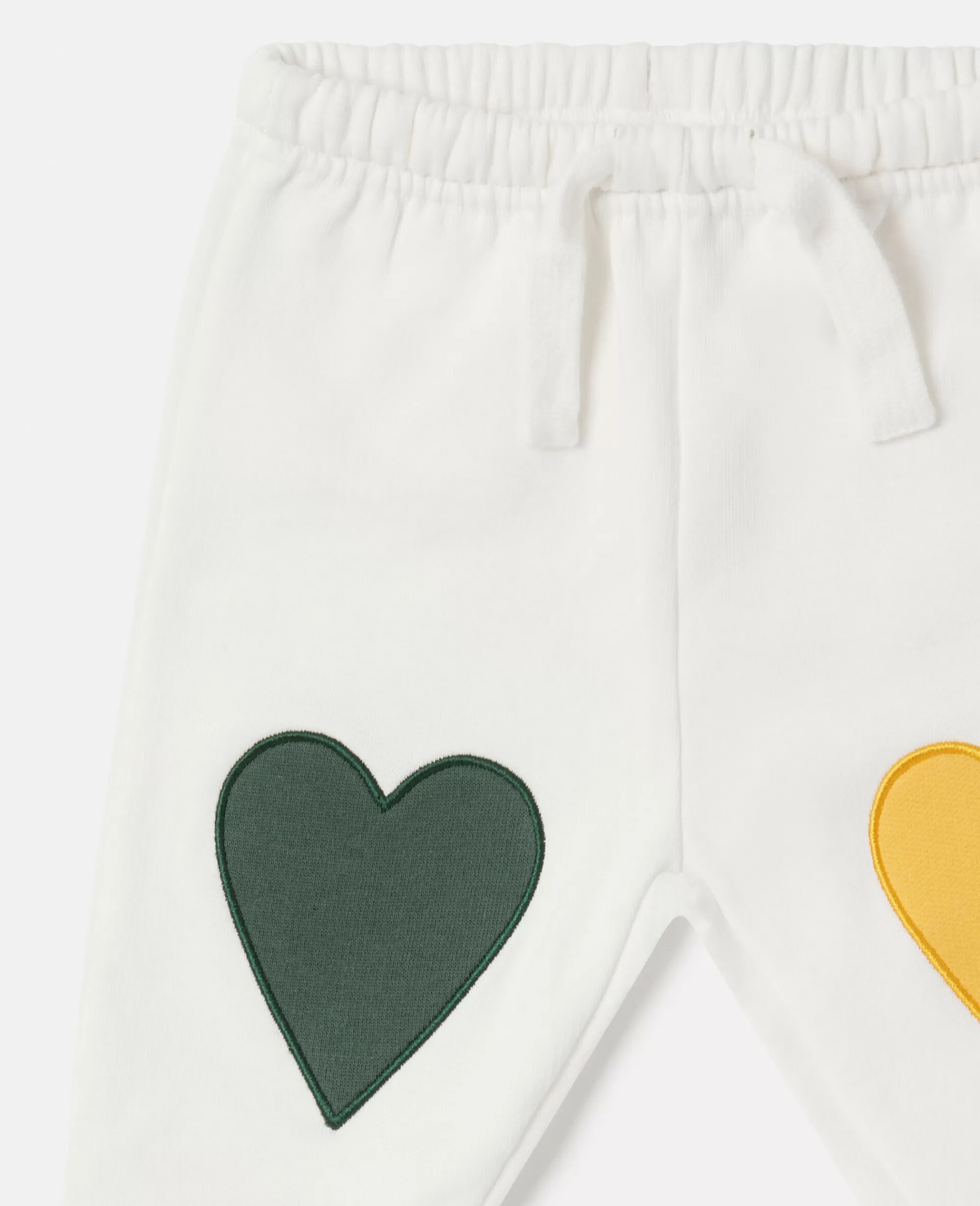 Bambini Stella McCartney Pantaloni E Shorts>Pantaloni Sportivi Con Patch Cuore