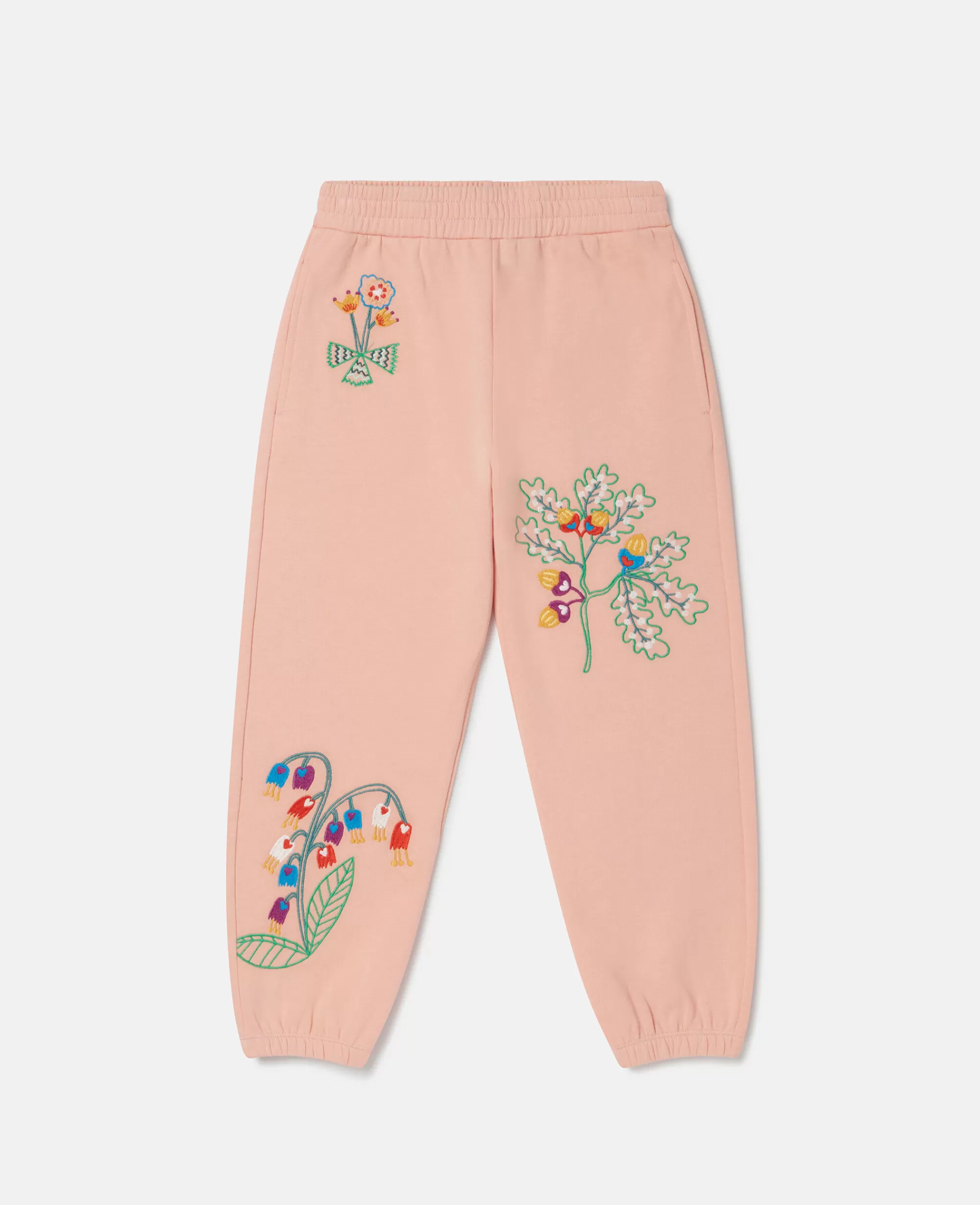 Bambini Stella McCartney Pantaloni E Shorts>Pantaloni Sportivi Con Ricamo Ghianda