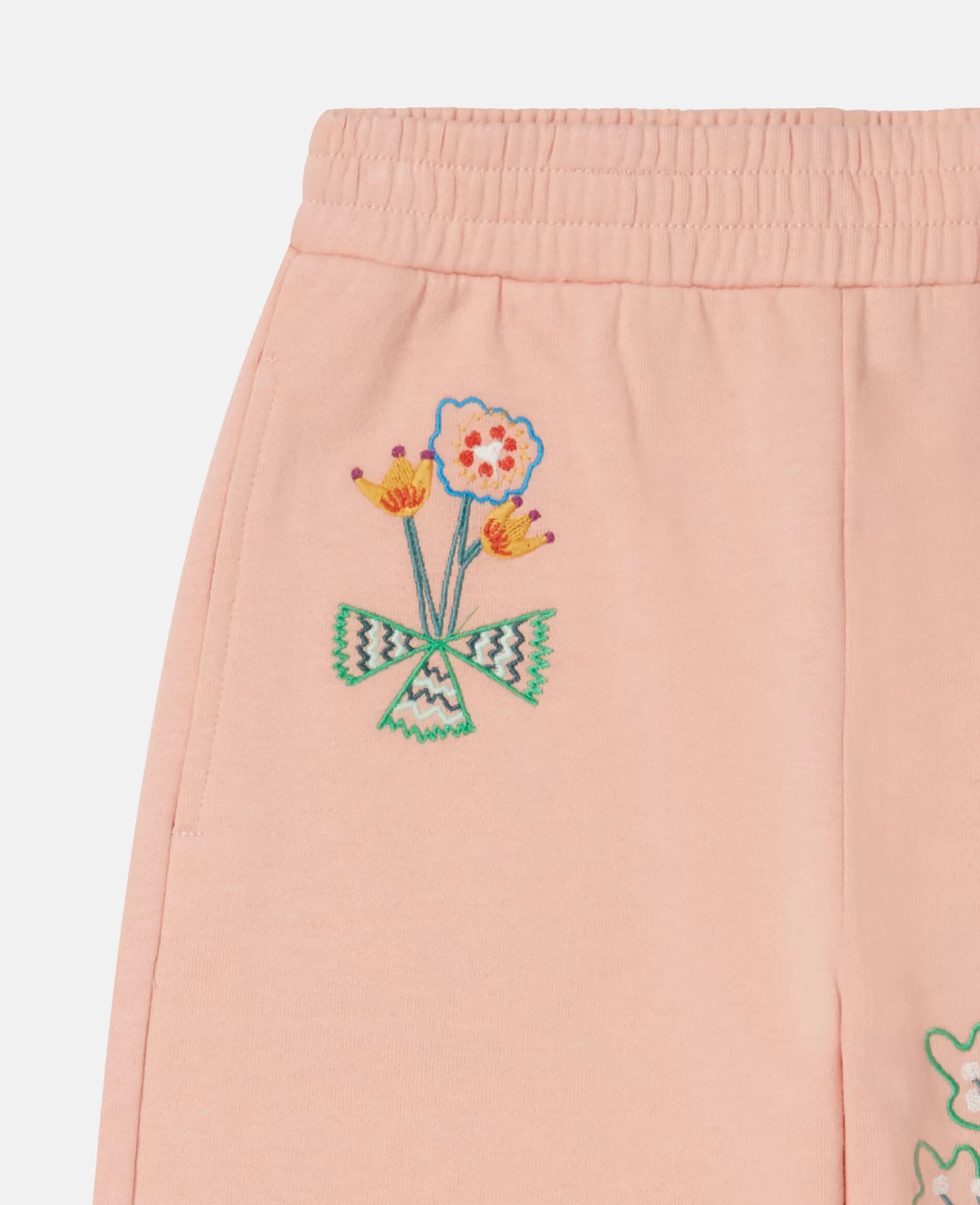 Bambini Stella McCartney Pantaloni E Shorts>Pantaloni Sportivi Con Ricamo Ghianda