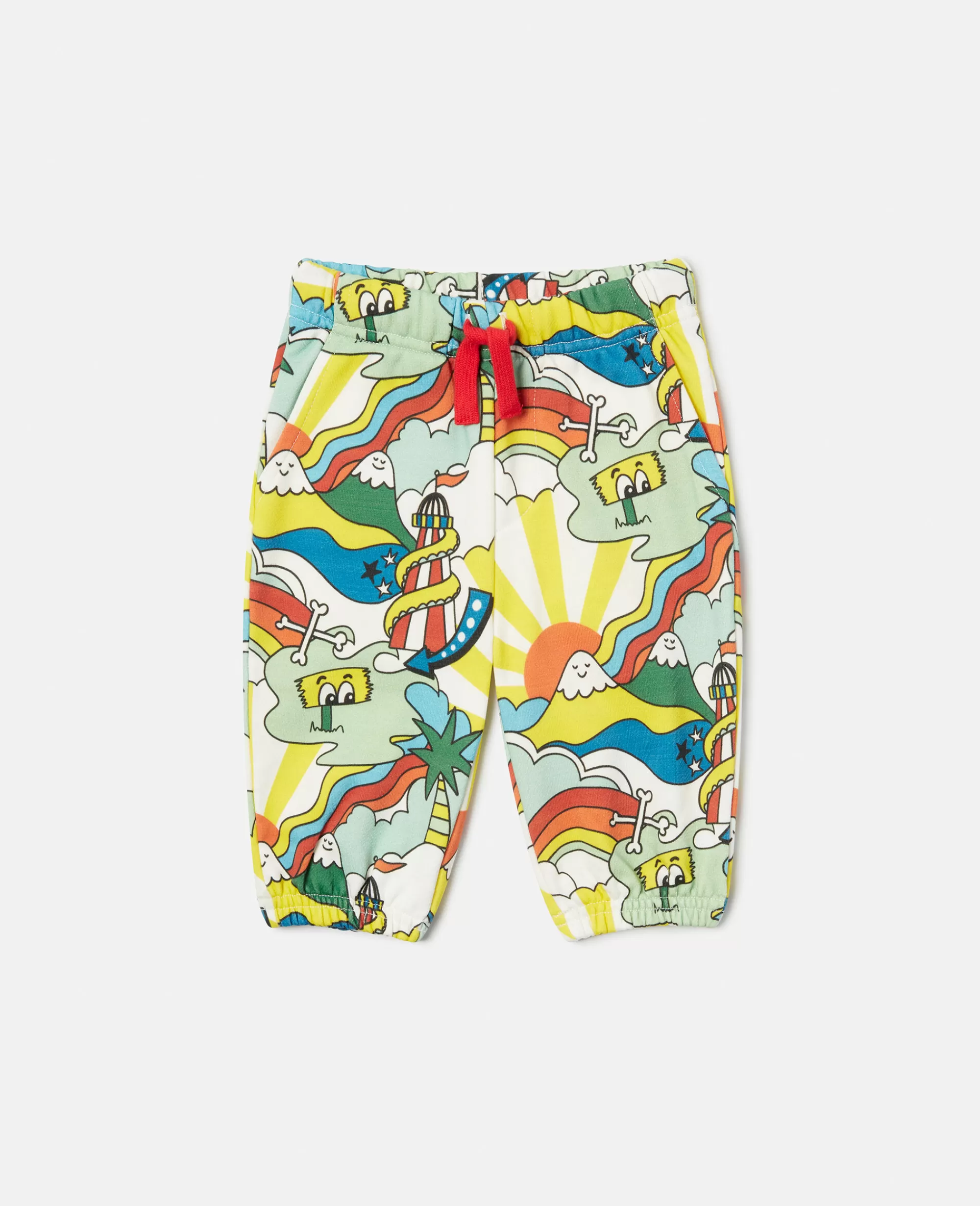 Bambini Stella McCartney Pantaloni E Shorts>Pantaloni Sportivi Con Stampa Ottovolante