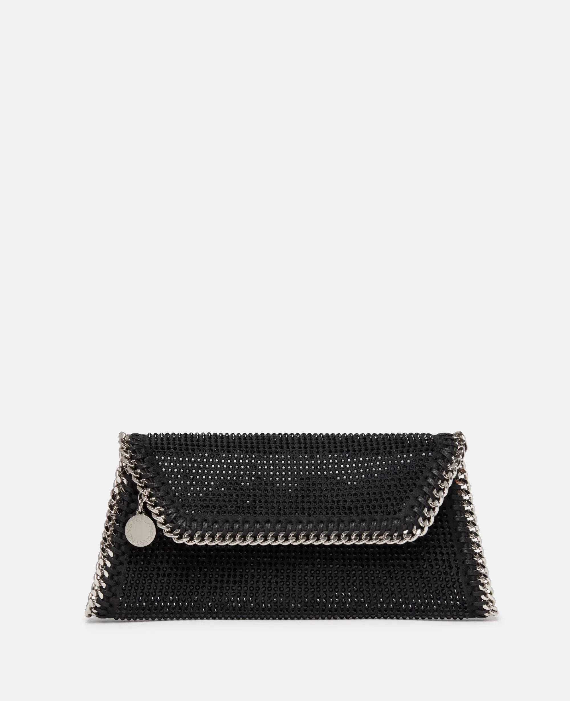 Donna Stella McCartney L'Iconica Falabella>Pochette Con Cristalli Termoincollati Falabella