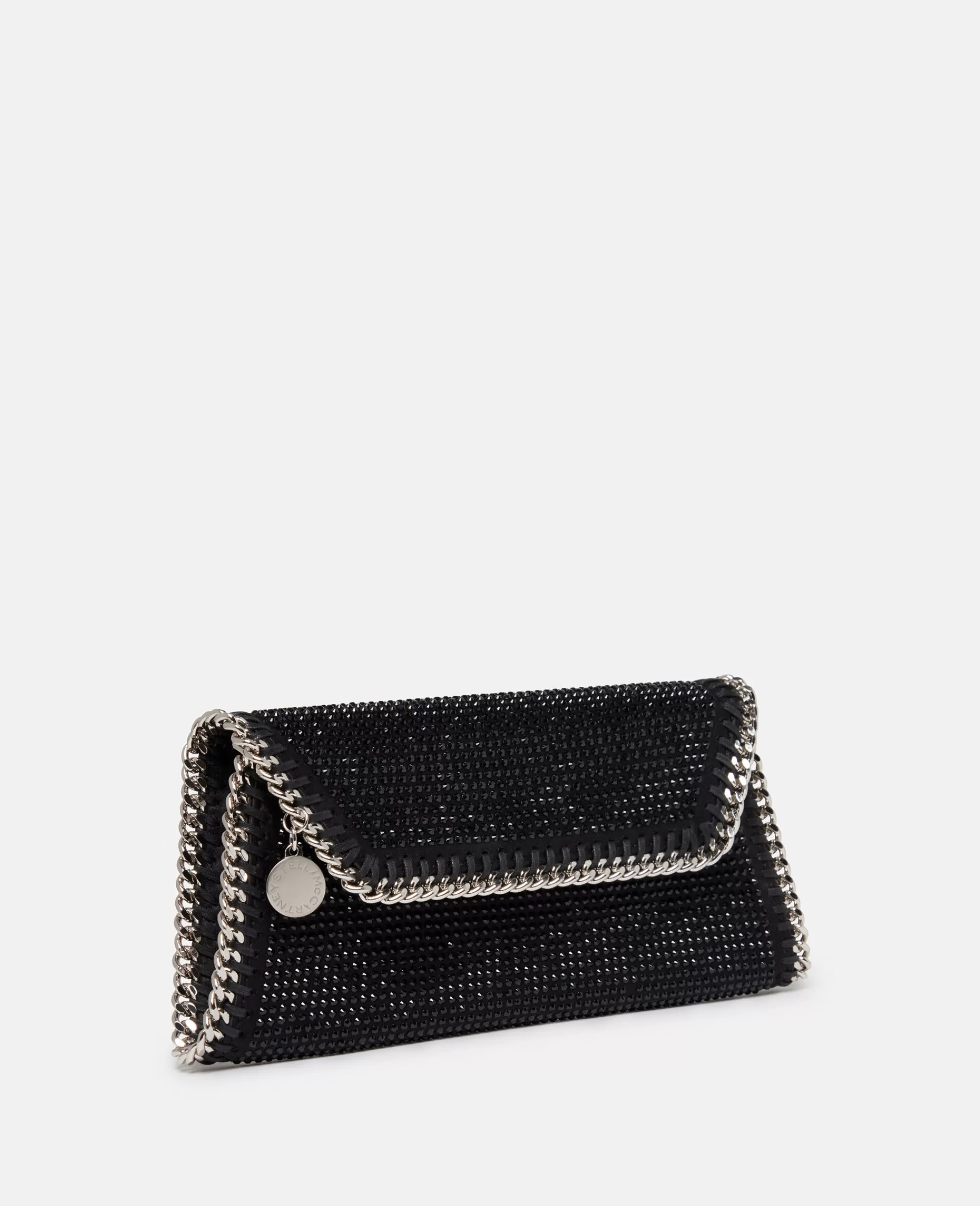 Donna Stella McCartney L'Iconica Falabella>Pochette Con Cristalli Termoincollati Falabella