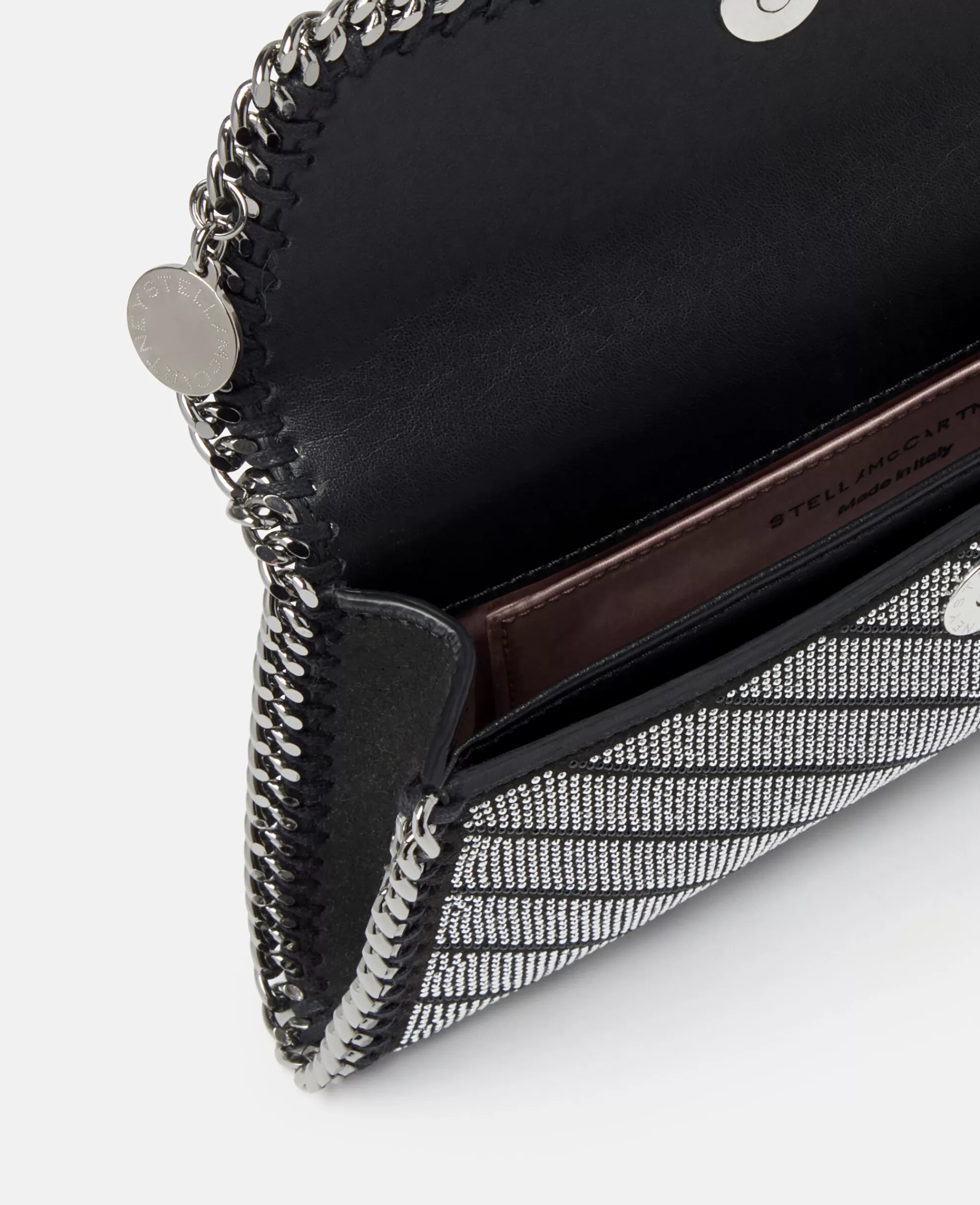 Donna Stella McCartney L'Iconica Falabella>Pochette Falabella Con Cristalli Chevron