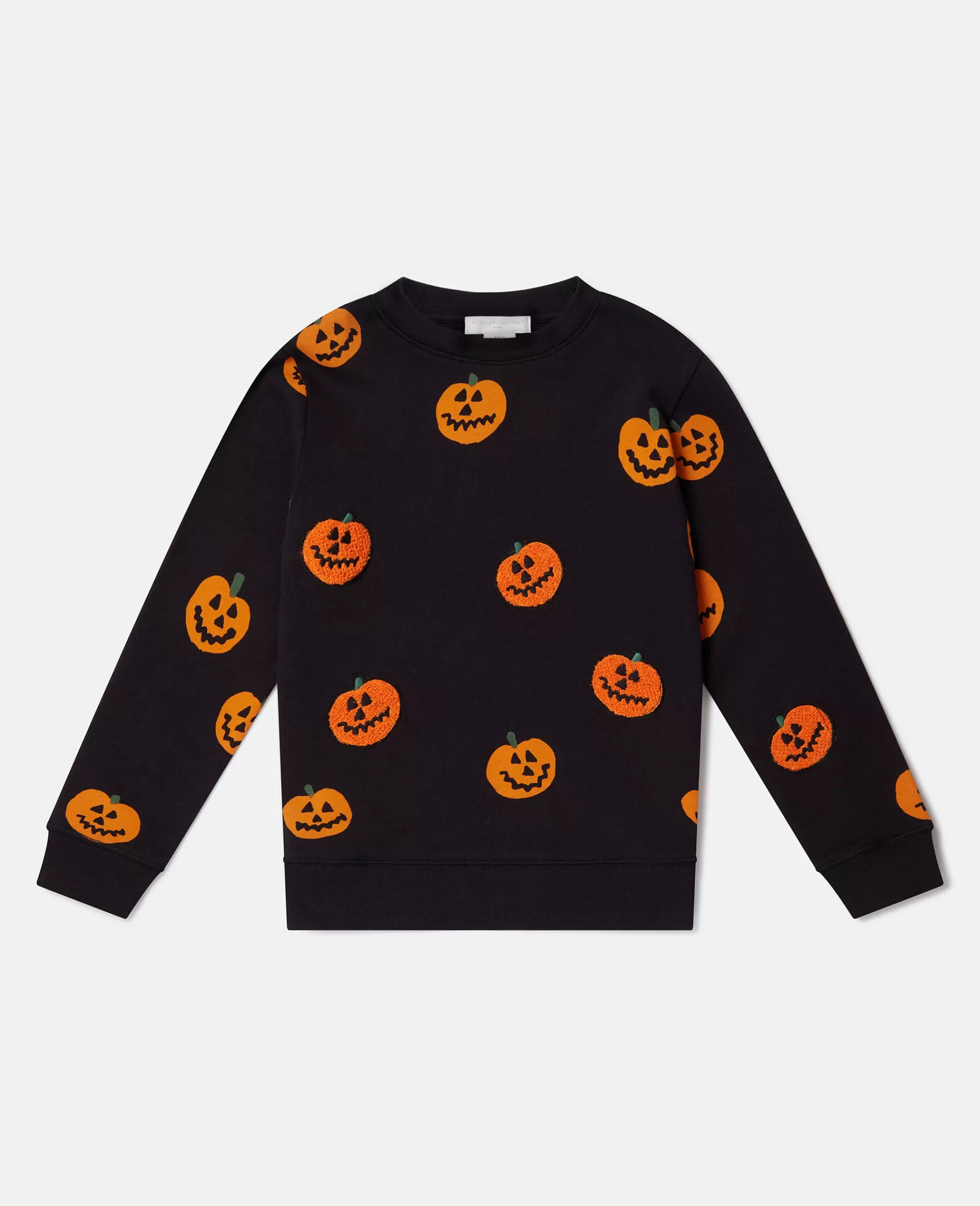 Bambini Stella McCartney Bimbo>Pumpkin Fleece Sweatshirt