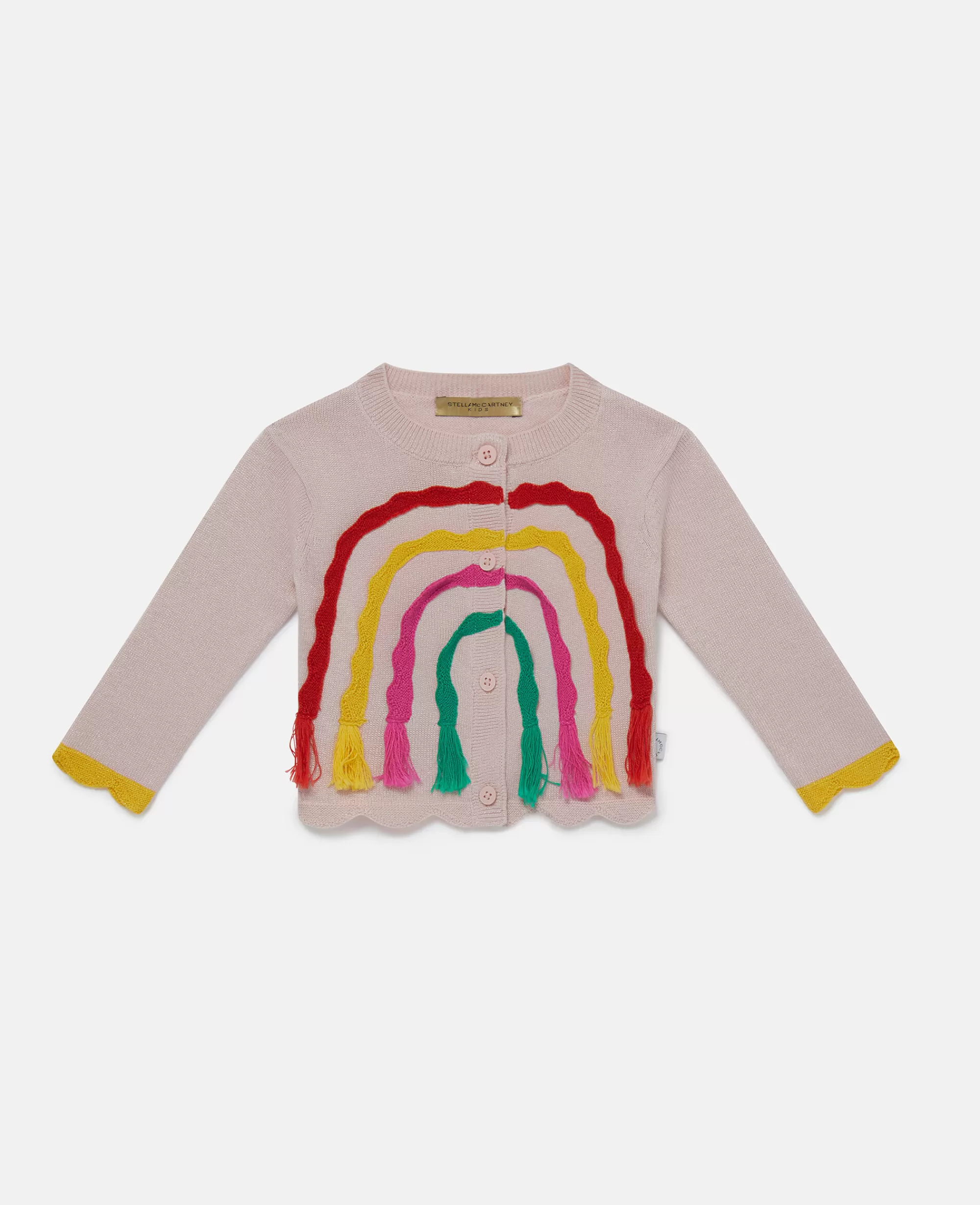 Bambini Stella McCartney Bimba>Rainbow Ribbon Cardigan