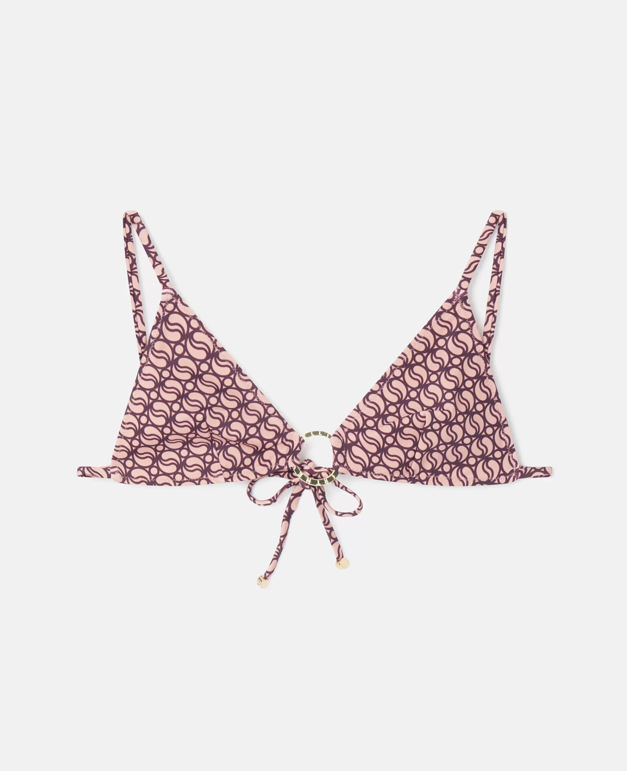 Donna Stella McCartney Costumi Da Bagno>Reggiseno Bikini A Triangolo Con Stampa S-Wave