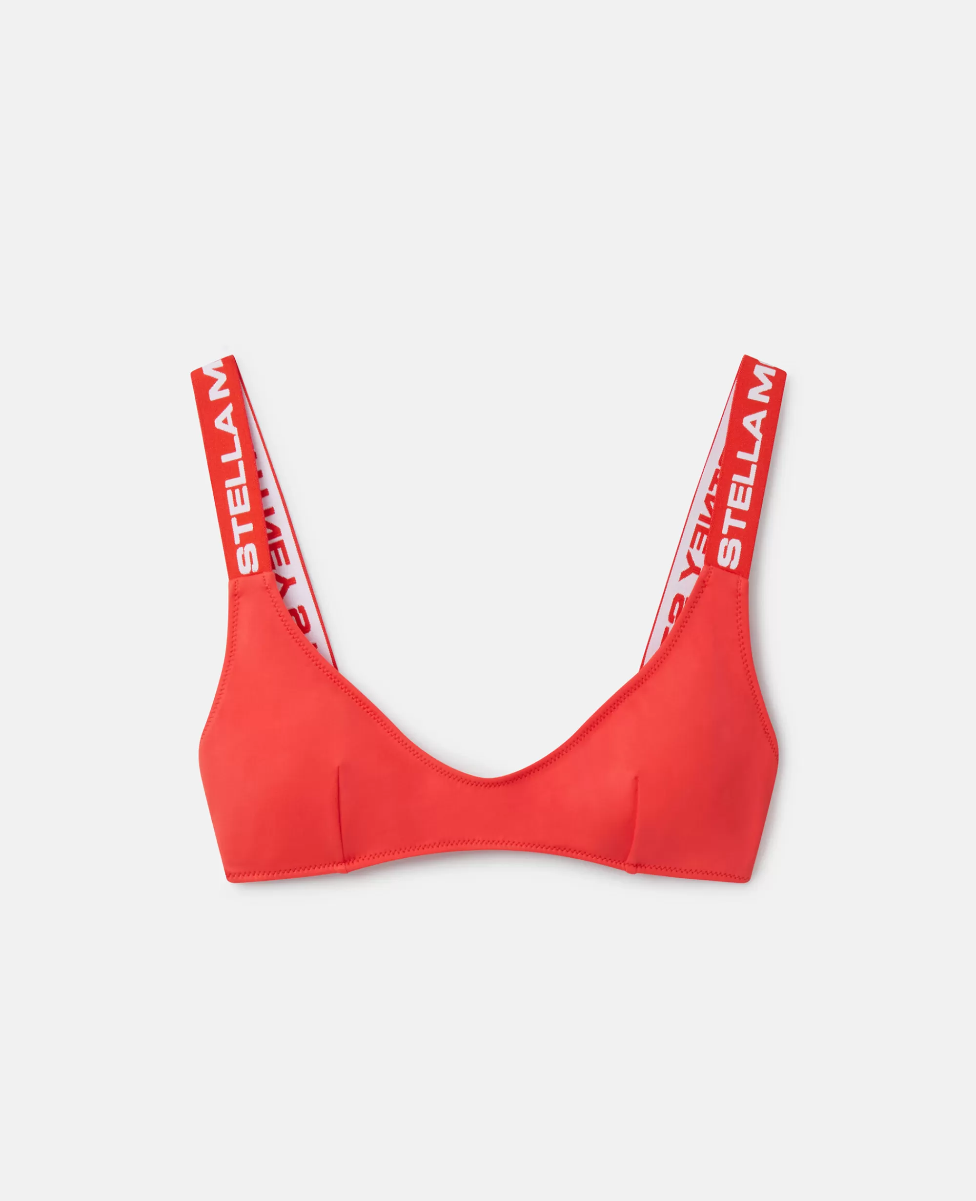 Donna Stella McCartney Costumi Da Bagno>Reggiseno Bikini Imbottito Con Fascia Con Logo