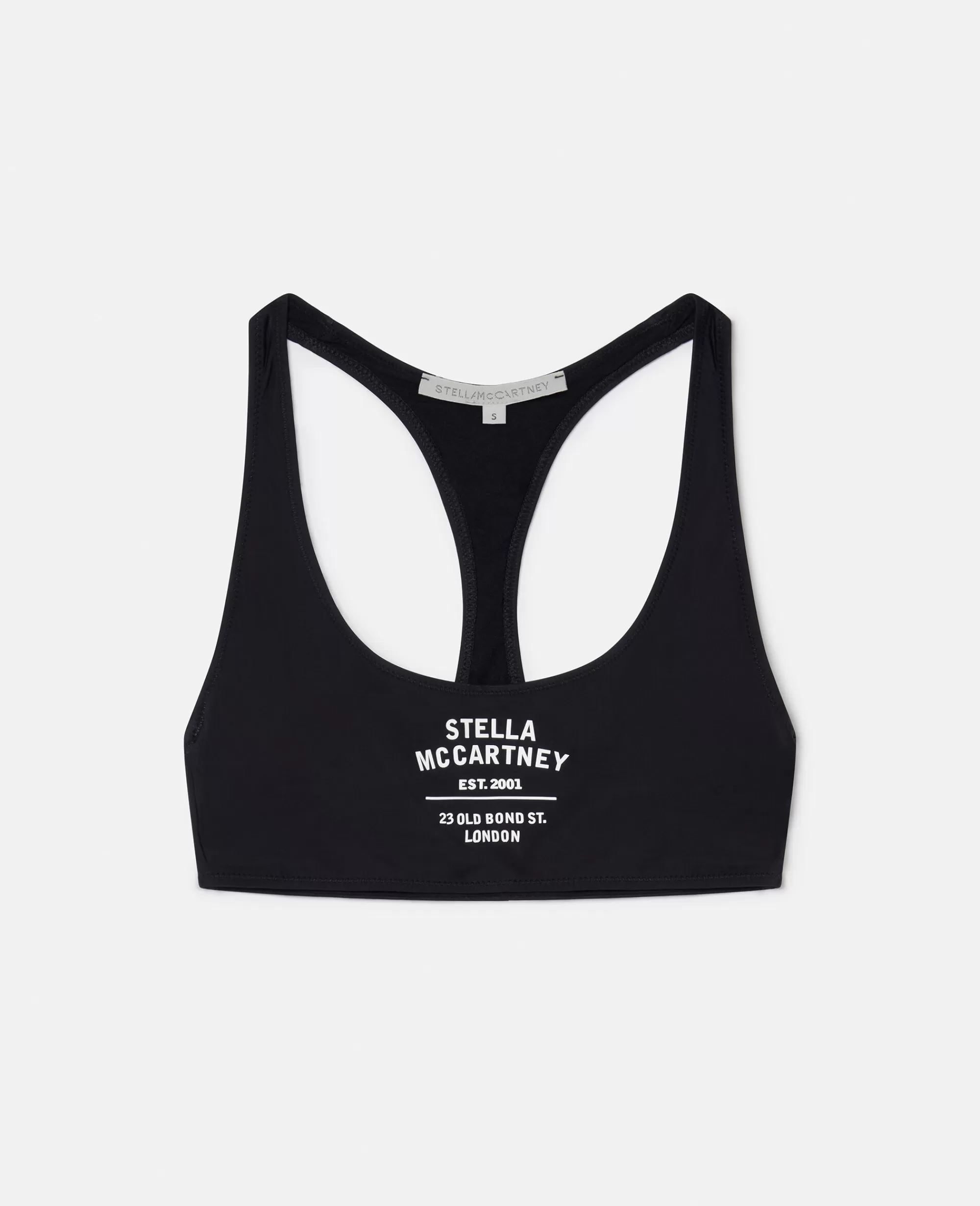 Donna Stella McCartney Costumi Da Bagno>Reggiseno Brassiere Con Logo Old Bond Street 3D