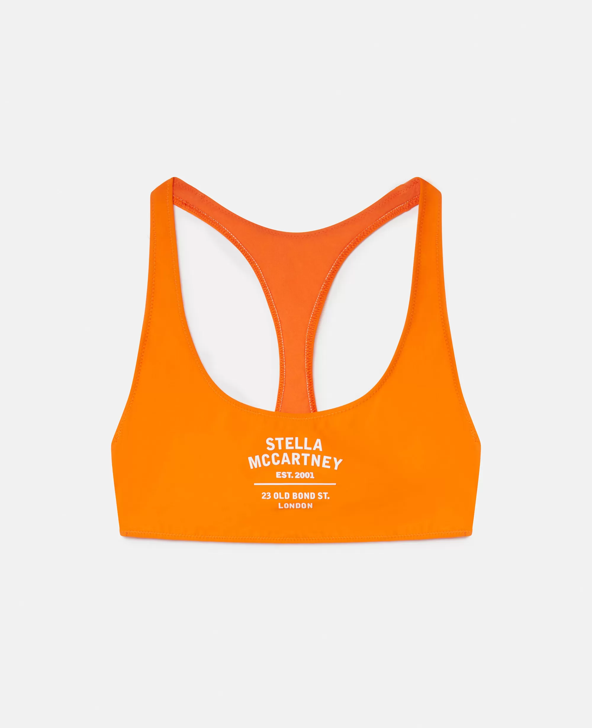 Donna Stella McCartney Costumi Da Bagno>Reggiseno Brassiere Con Logo Old Bond Street 3D