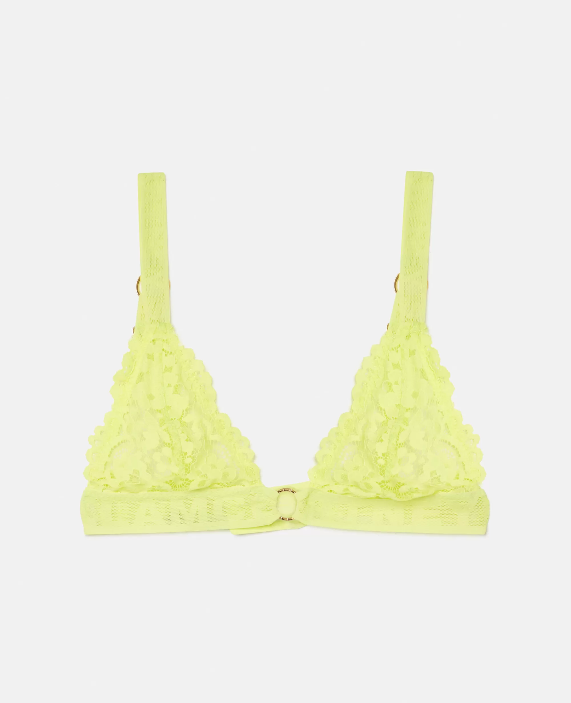 Donna Stella McCartney Lingerie E Sleepwear>Reggiseno Con Coppe Morbide E Balze In Pizzo