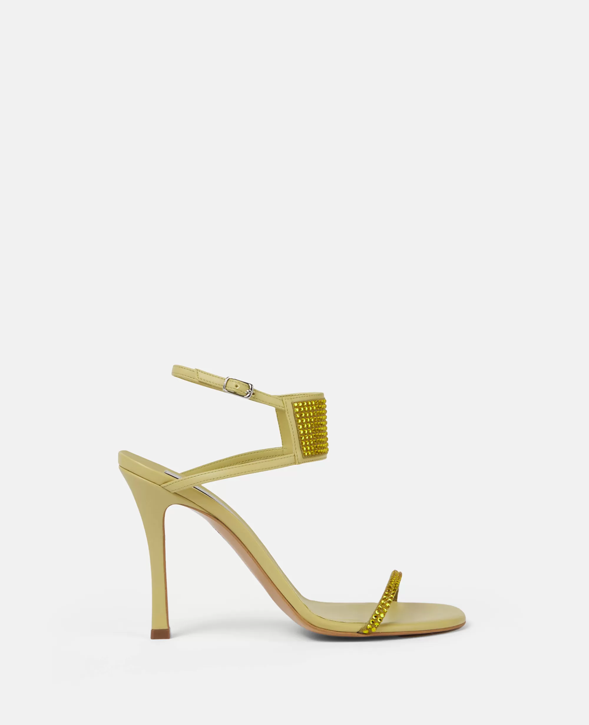 Donna Stella McCartney Decollete>Sandali Con Tacco A Spillo Con Cristalli Stella 100