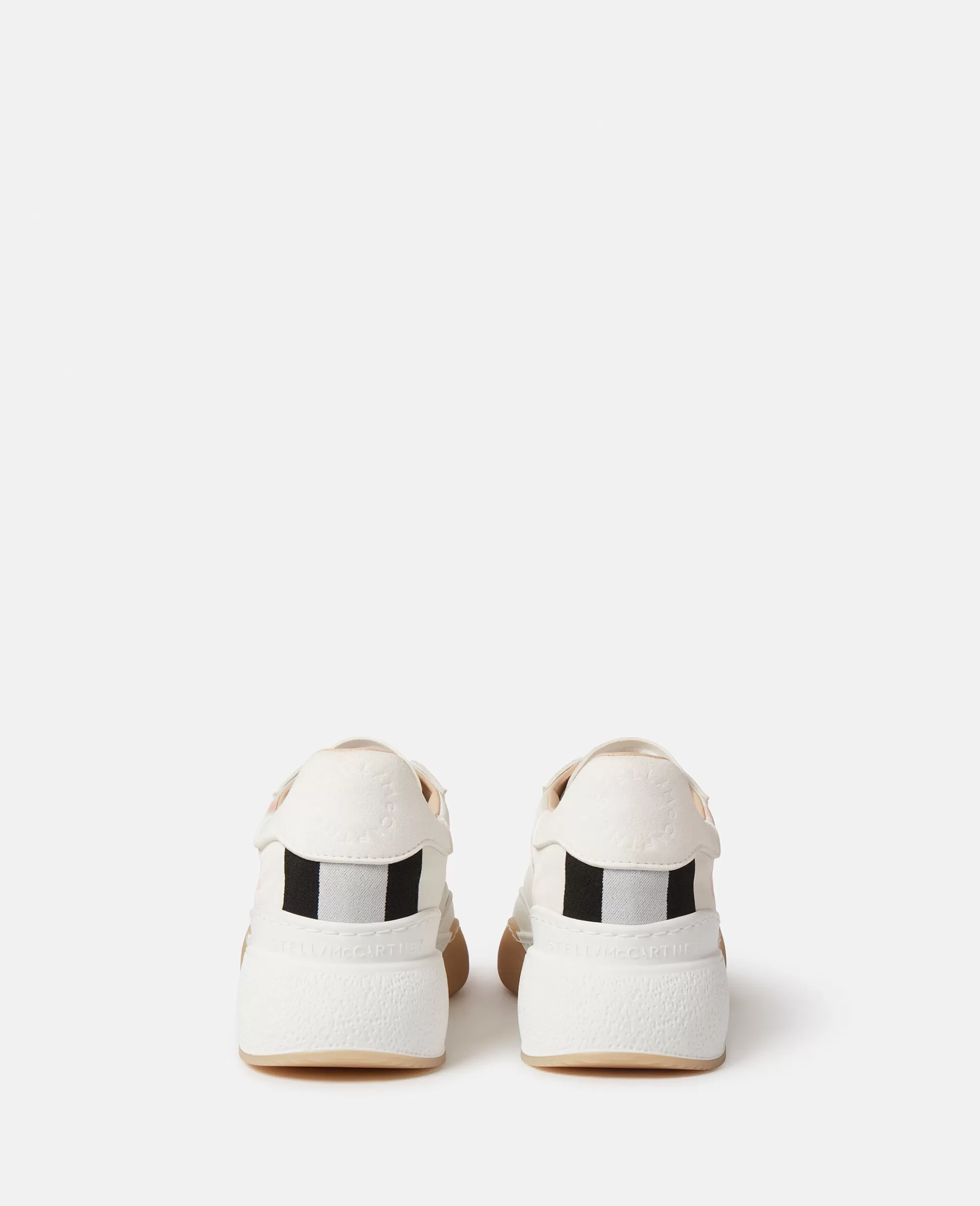 Donna Stella McCartney Sneakers>Scarpe Da Ginnastica Con Lacci E Stampa A Loop Star