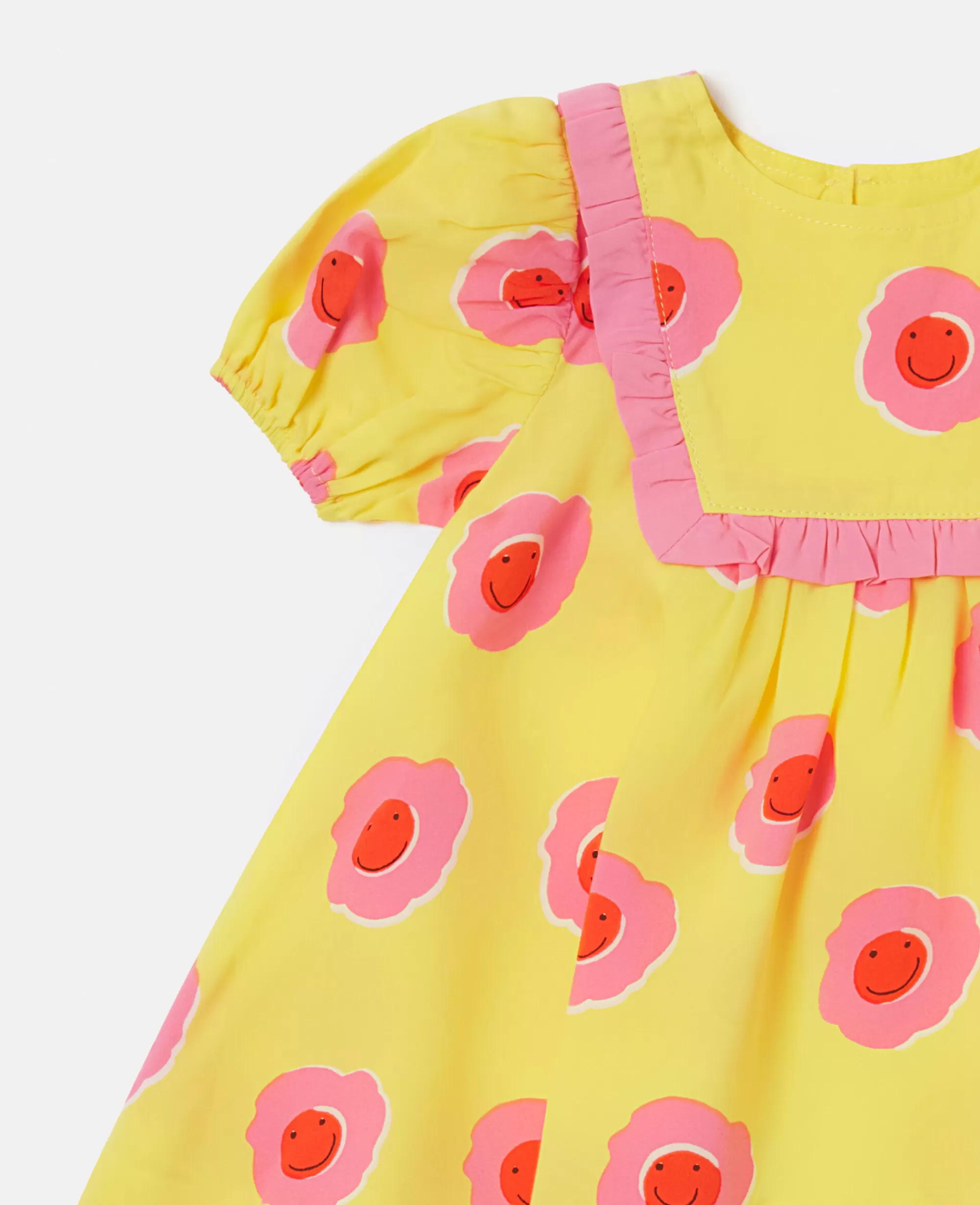 Bambini Stella McCartney Vestiti E Tutine>Set Vestitino E Bloomer Con Stampa Fiore Grafico