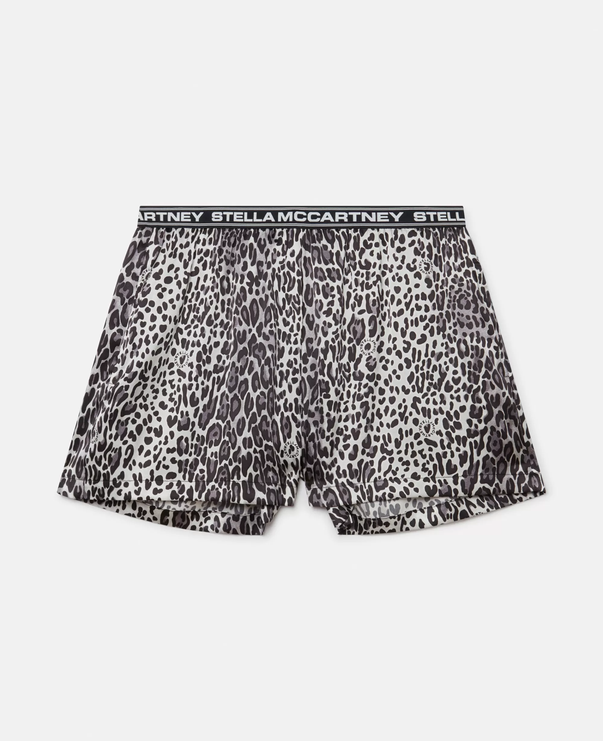 Donna Stella McCartney Lingerie E Sleepwear>Short Con Stampa Leopardo