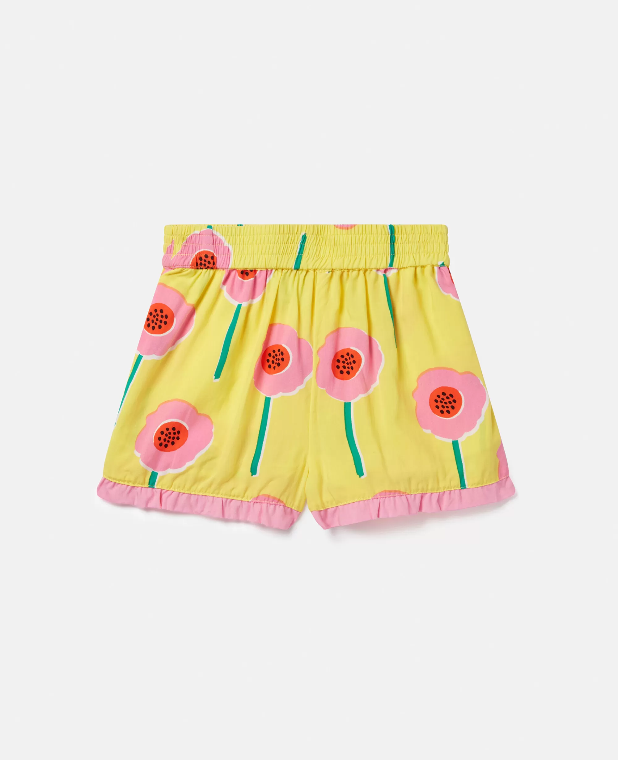 Bambini Stella McCartney Pantaloni E Shorts>Shorts Con Stampa Fiori