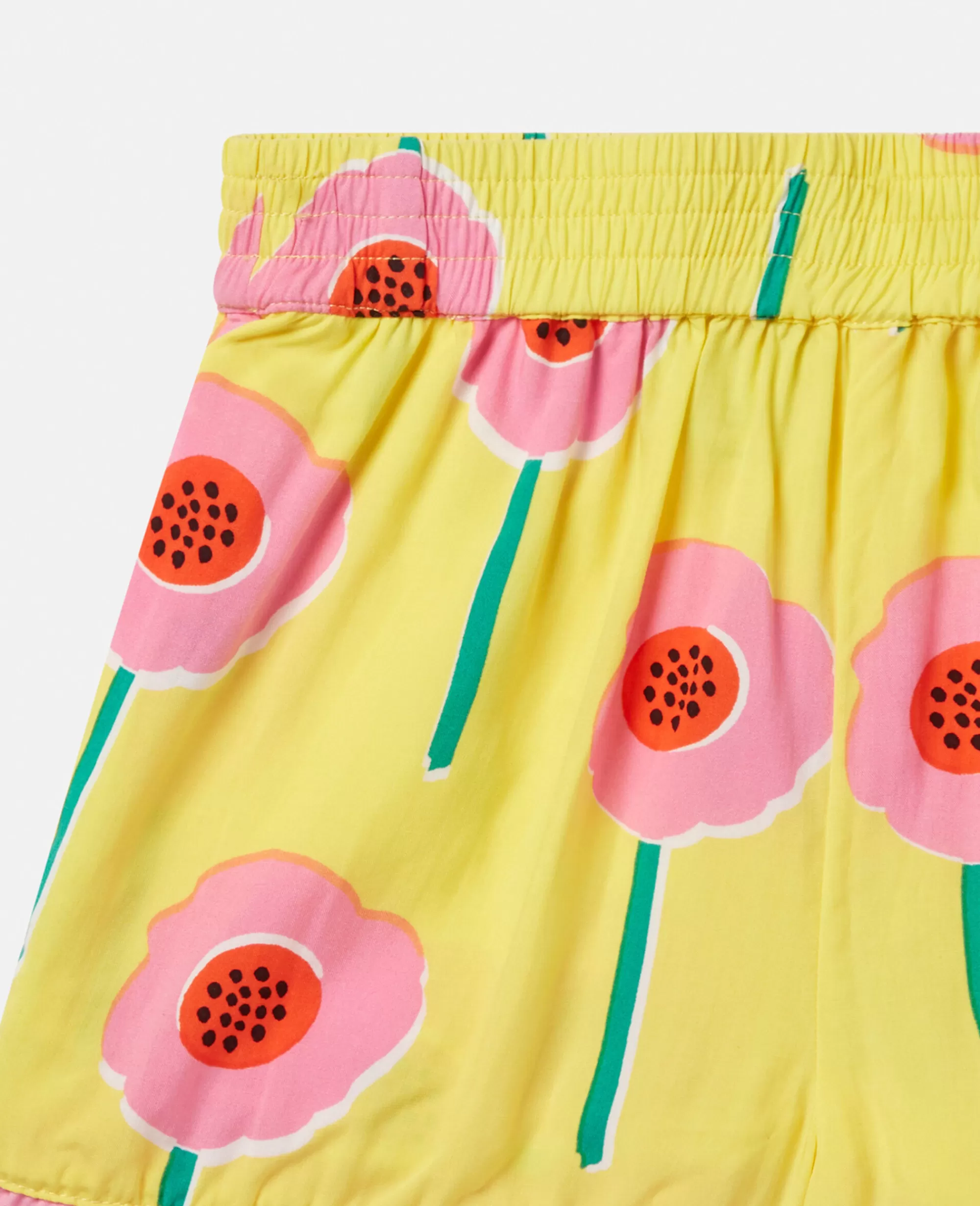 Bambini Stella McCartney Pantaloni E Shorts>Shorts Con Stampa Fiori