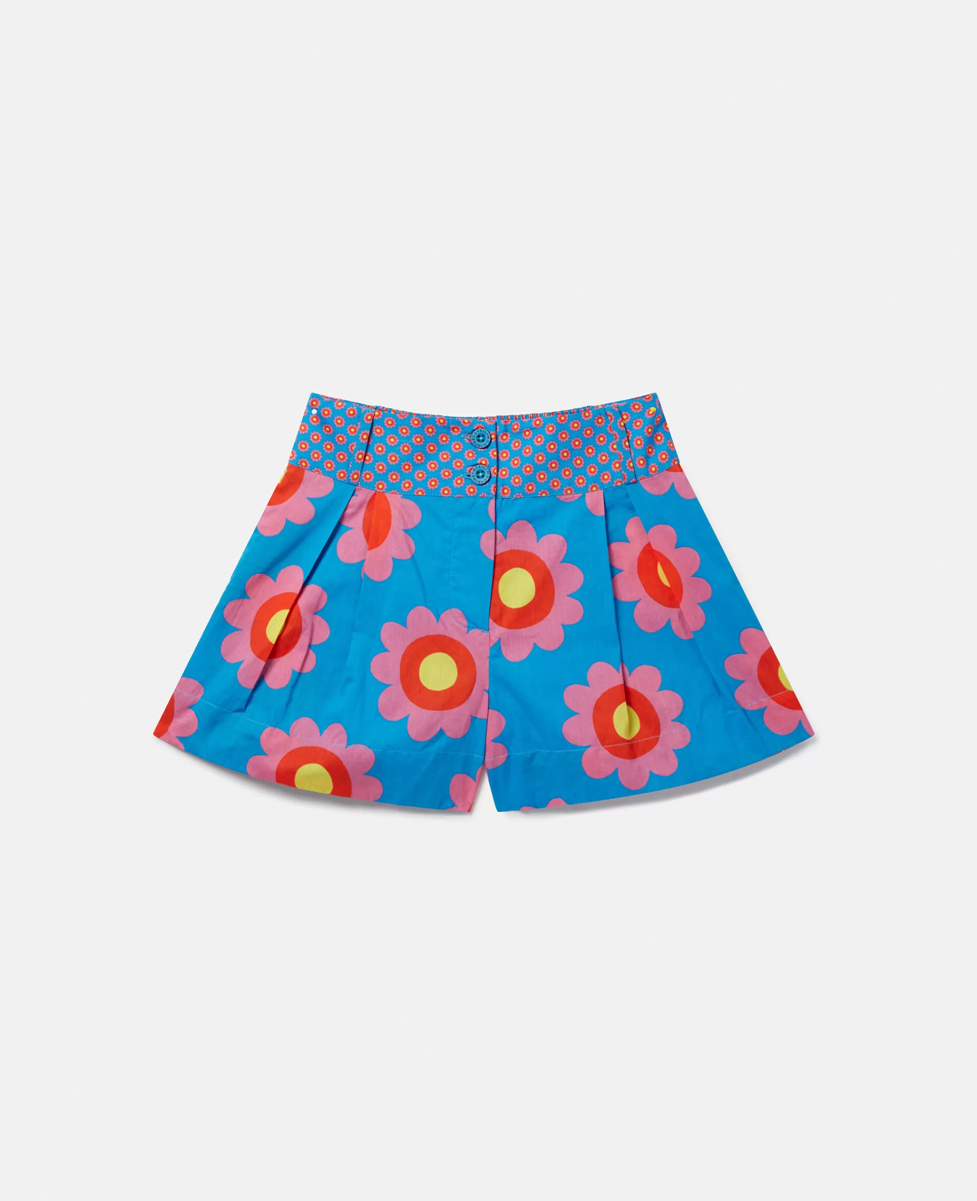 Bambini Stella McCartney Pantaloni E Shorts>Shorts Con Stampa Floreale Grafica