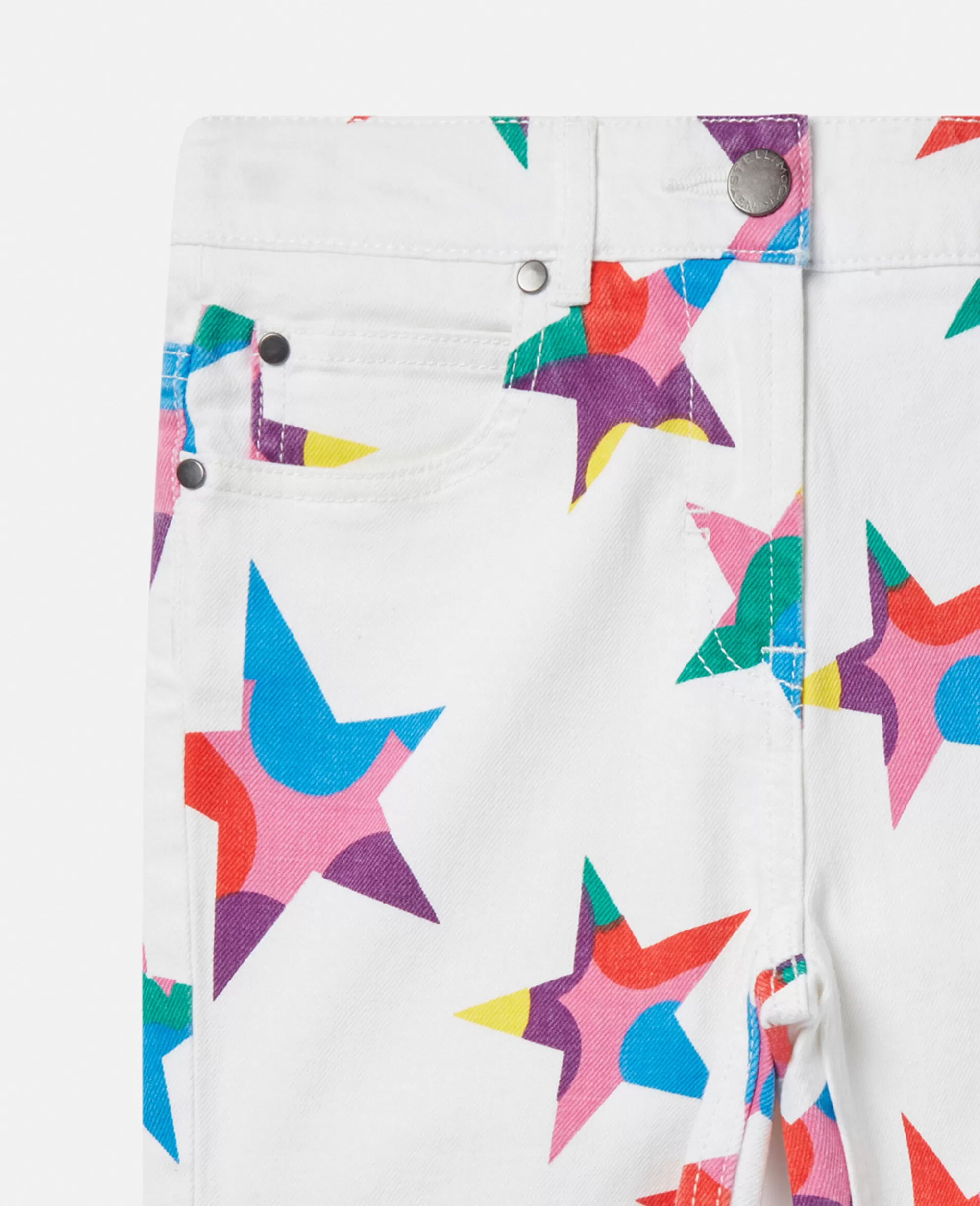 Bambini Stella McCartney Pantaloni E Shorts>Skinny Jeans Con Stampa Stella