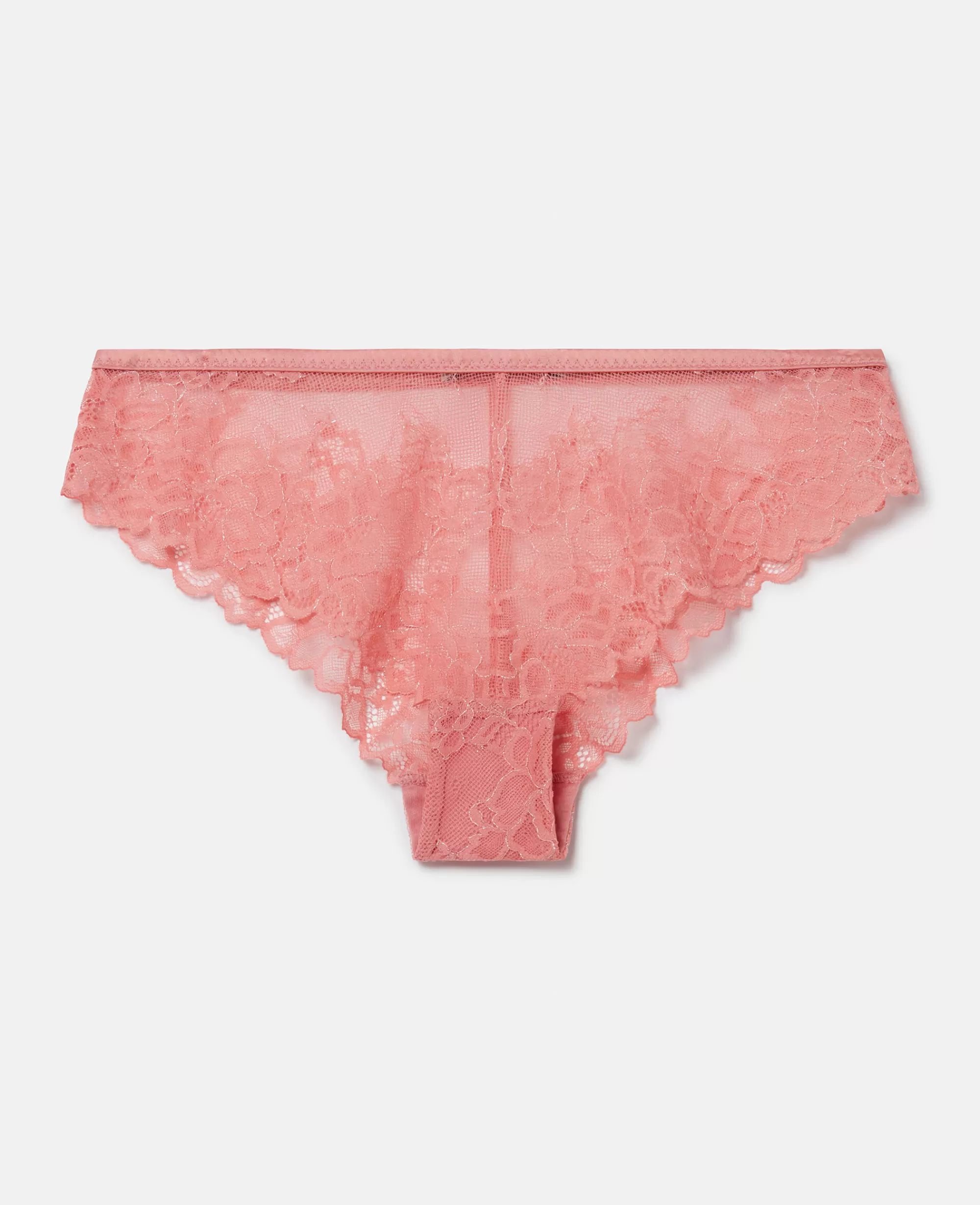 Donna Stella McCartney Lingerie E Sleepwear>Slip In Pizzo Con Finiture In Seta