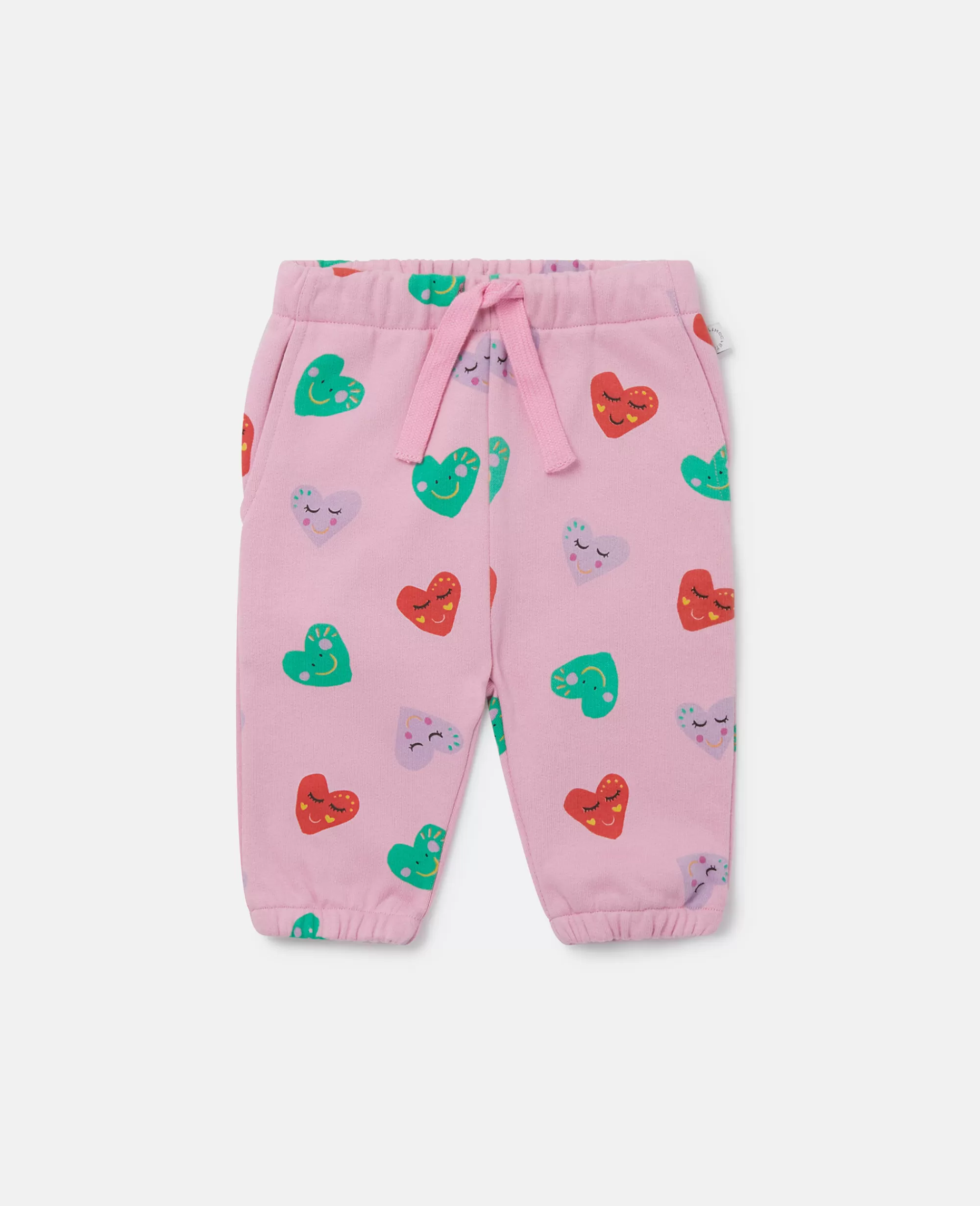 Bambini Stella McCartney Pantaloni E Shorts>Smiley Heart Print Joggers