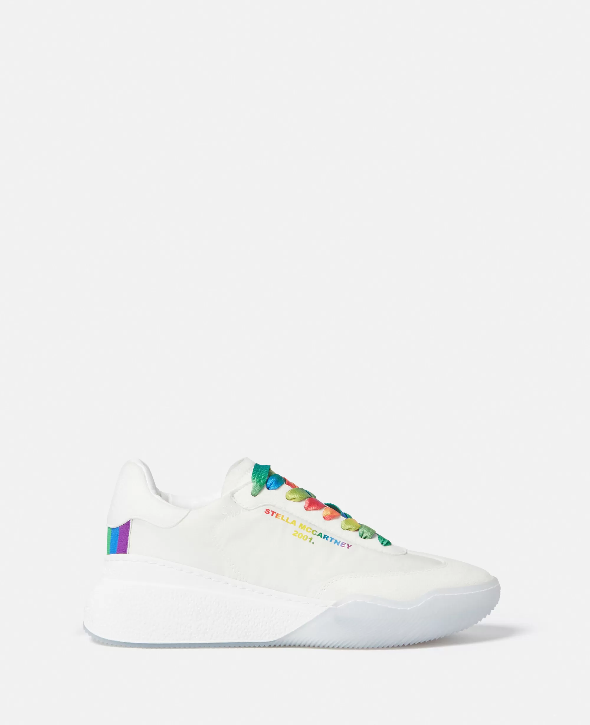 Donna Stella McCartney Sneakers>Sneakers Stringate Arcobaleno Loop