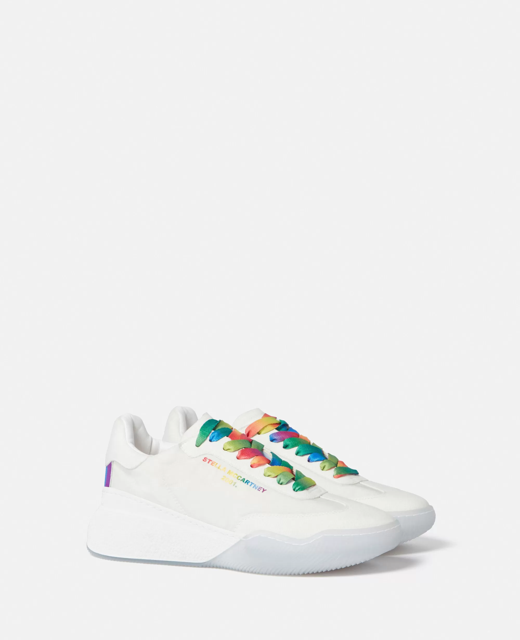 Donna Stella McCartney Sneakers>Sneakers Stringate Arcobaleno Loop