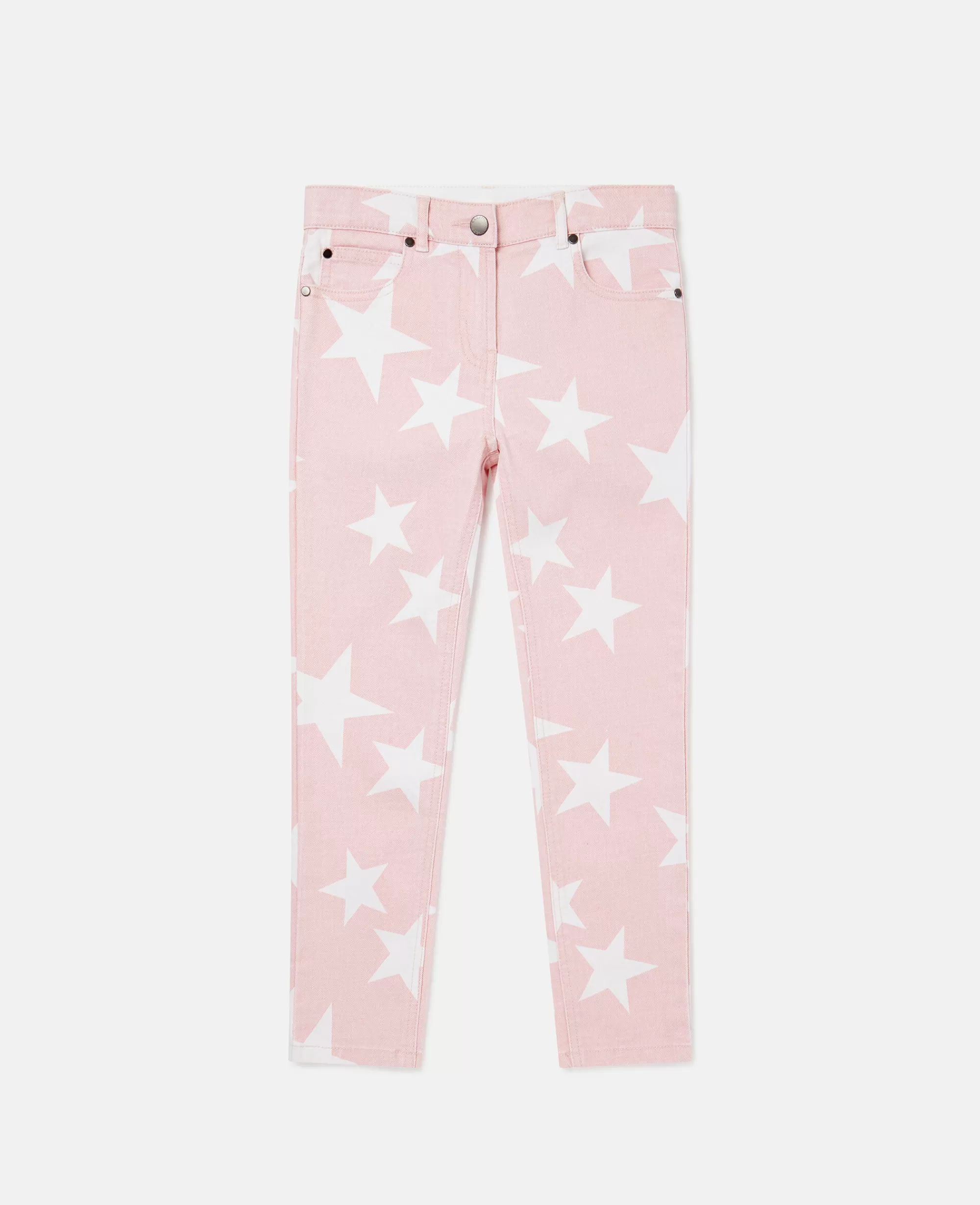 Bambini Stella McCartney Pantaloni E Shorts>Star Print Straight Leg Jeans