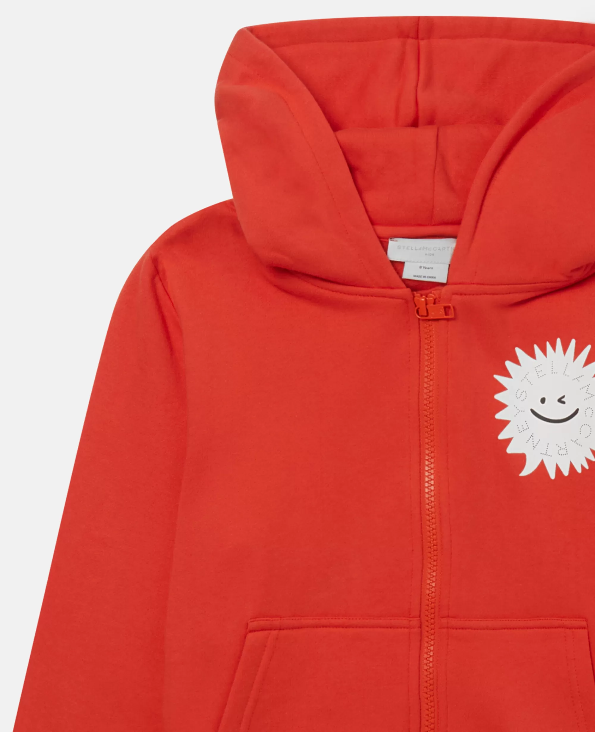 Bambini Stella McCartney Pullover E Cardigan>Starburst Face Zip Hoodie