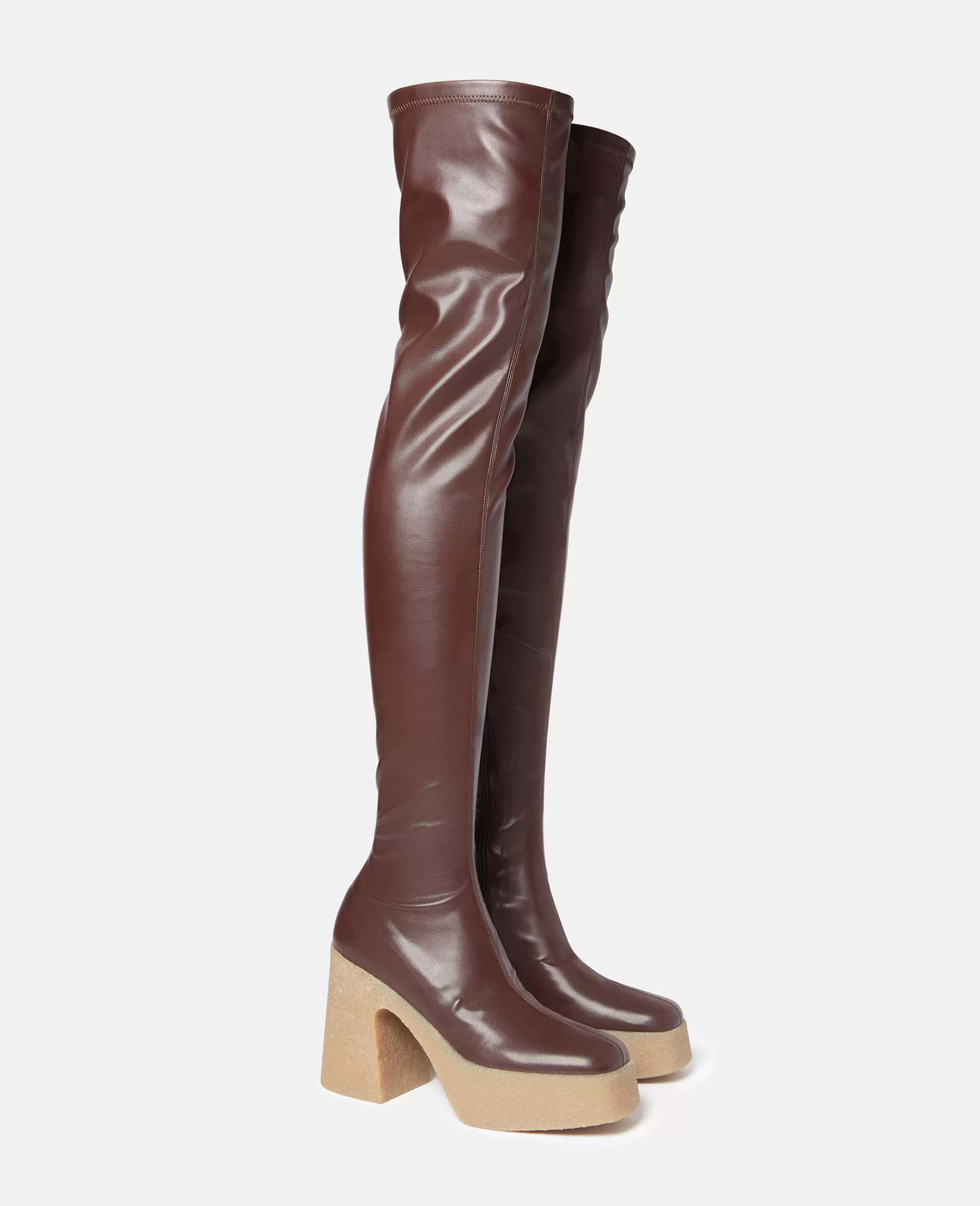 Donna Stella McCartney Zeppe>Stivali Stretch Cuissard Skyla