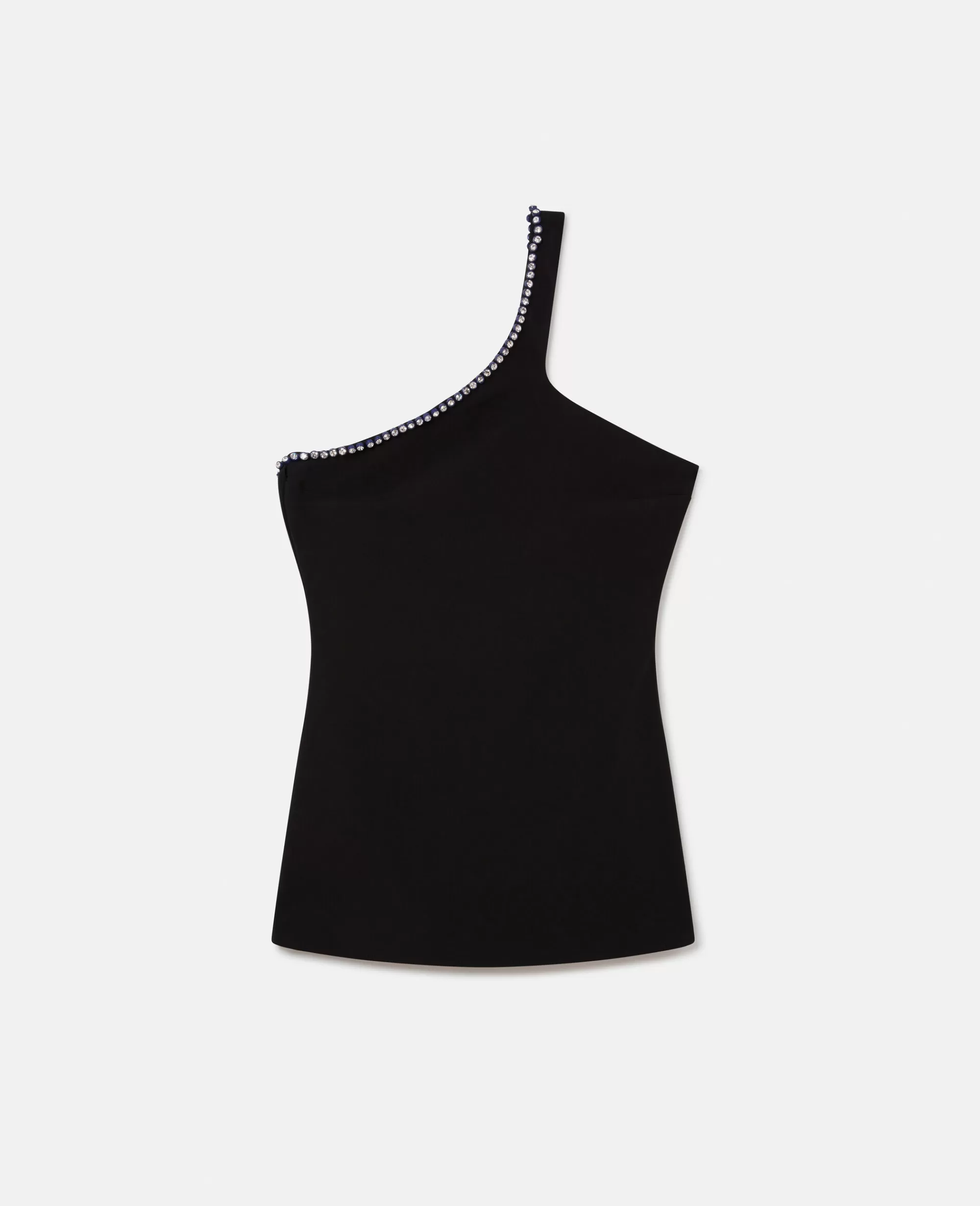 Donna Stella McCartney Camicie E Top>Top Monospalla Con Dettagli Di Cristallo