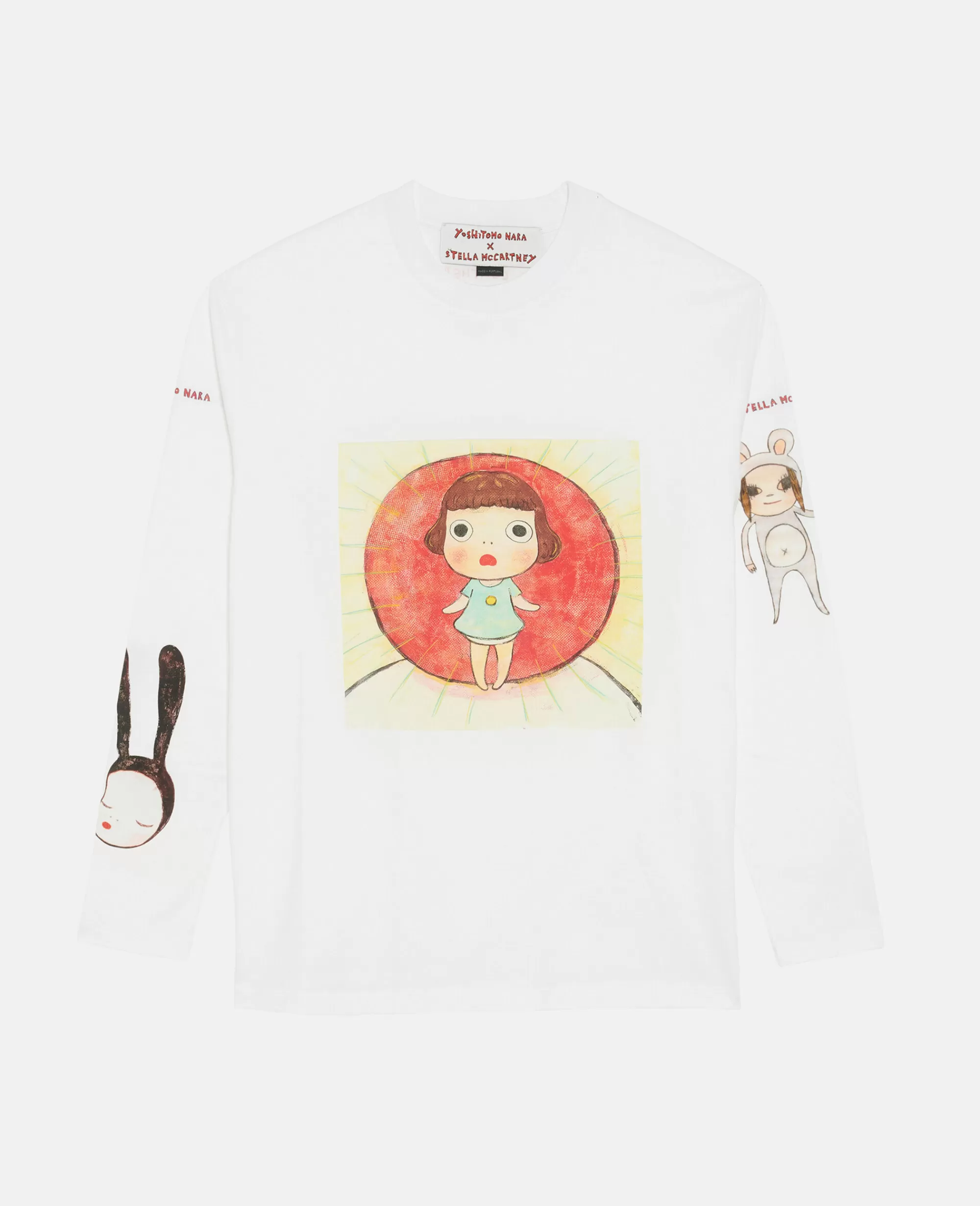 Unisex Stella McCartney T-Shirt>T-Shirt Con Stampa Lonesome Puppy