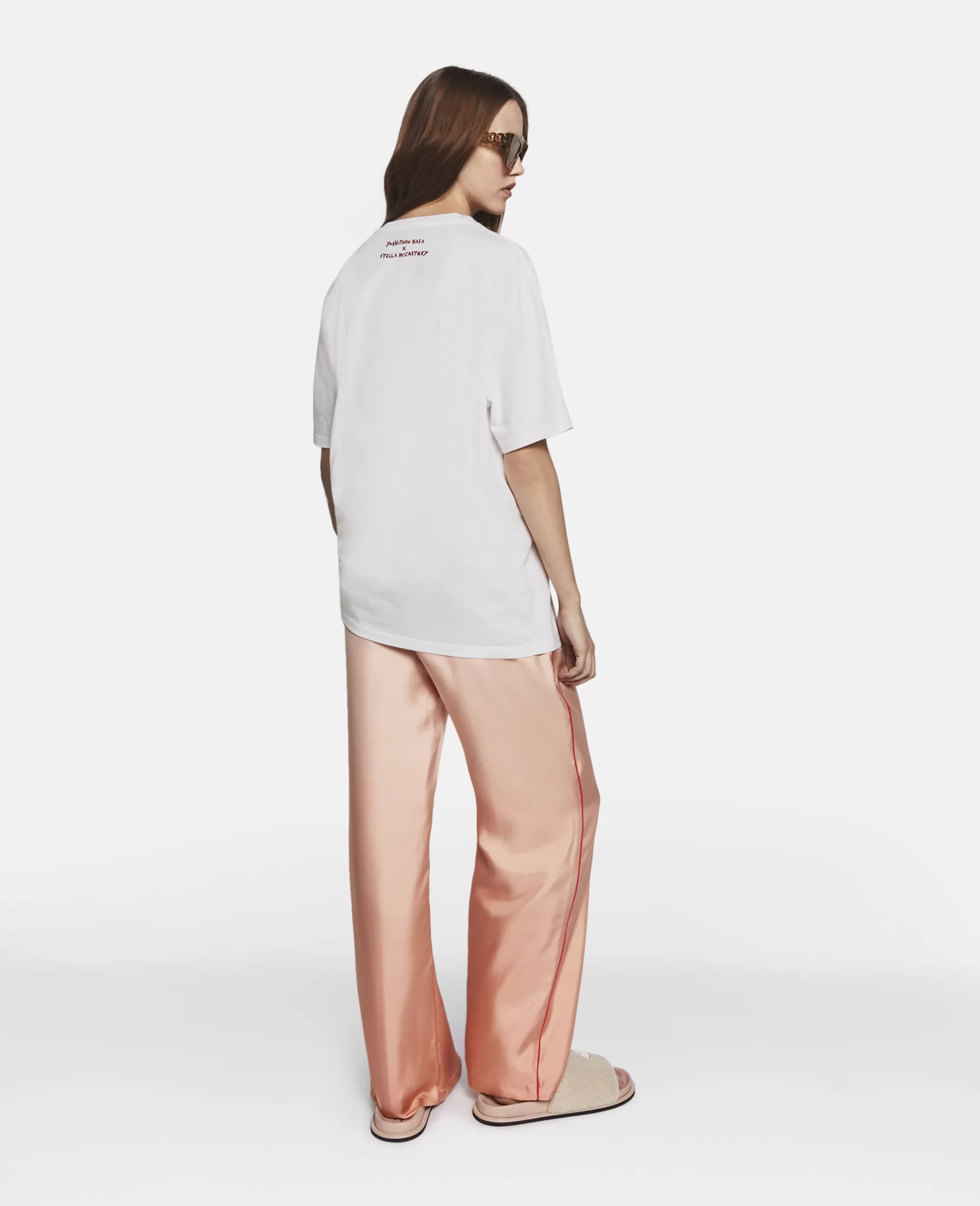 Unisex Stella McCartney T-Shirt>T-Shirt Con Stampa No War