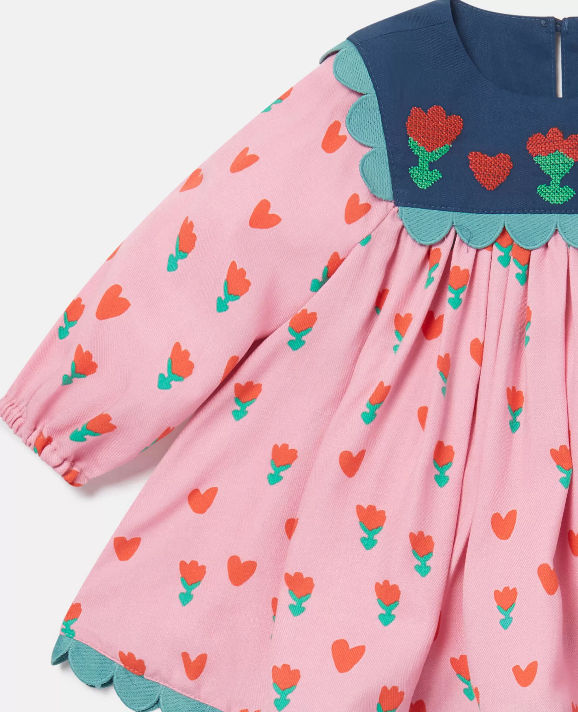 Bambini Stella McCartney Vestiti E Tutine>Tulip Print Dress And Bloomers Set