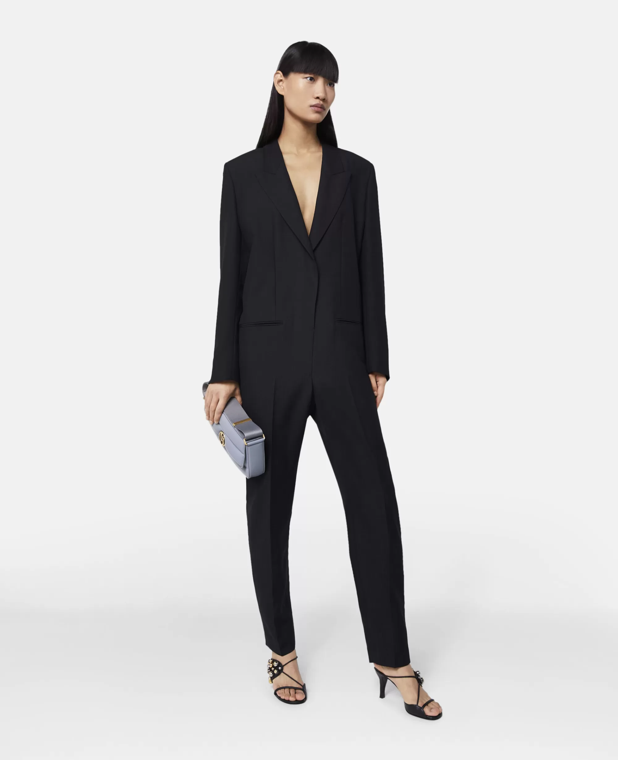 Donna Stella McCartney Capi Sartoriali>Tuta Sartoriale Con Revers Da Smoking