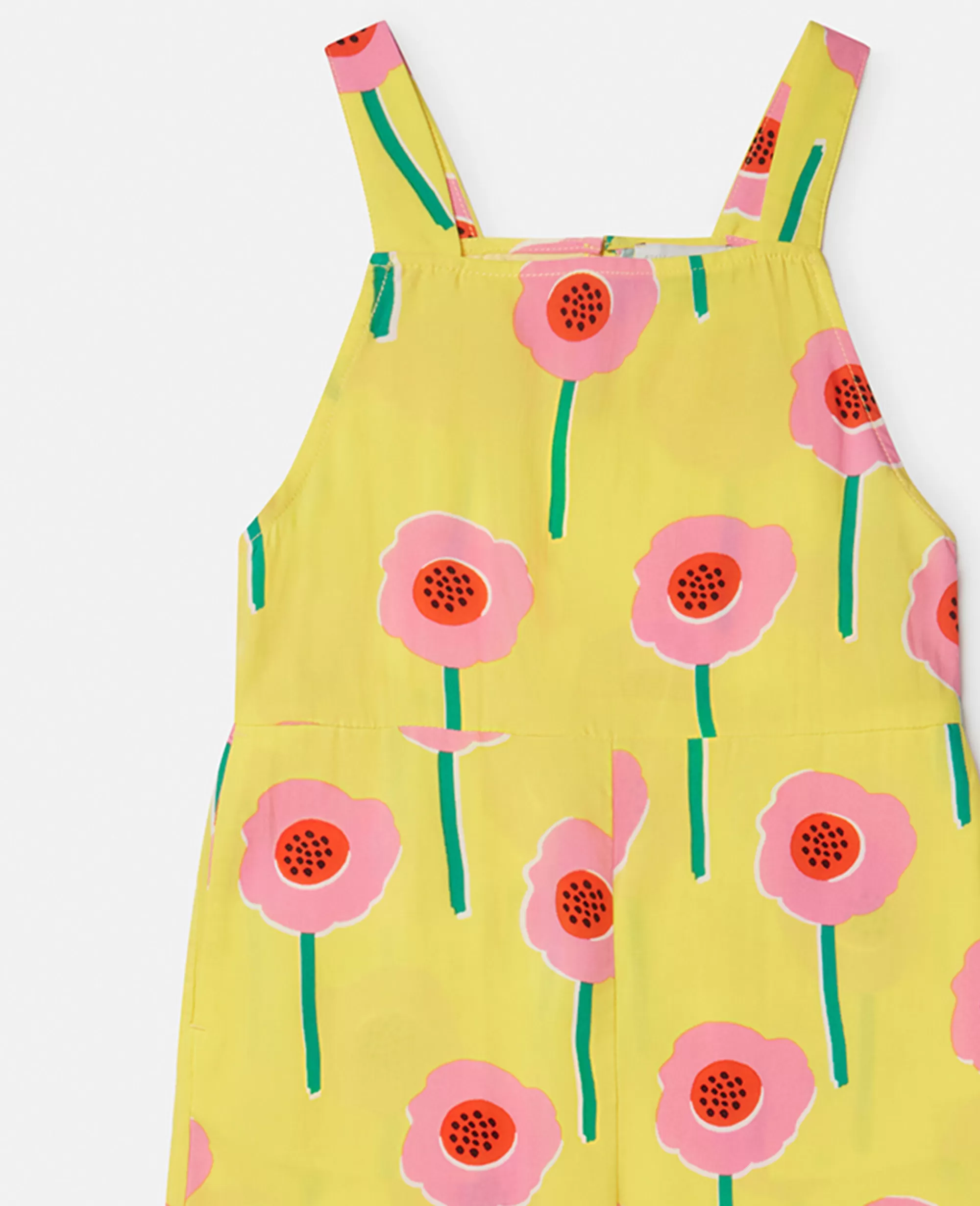 Bambini Stella McCartney Vestiti E Tutine>Tuta Svasata Con Stampa Fiori