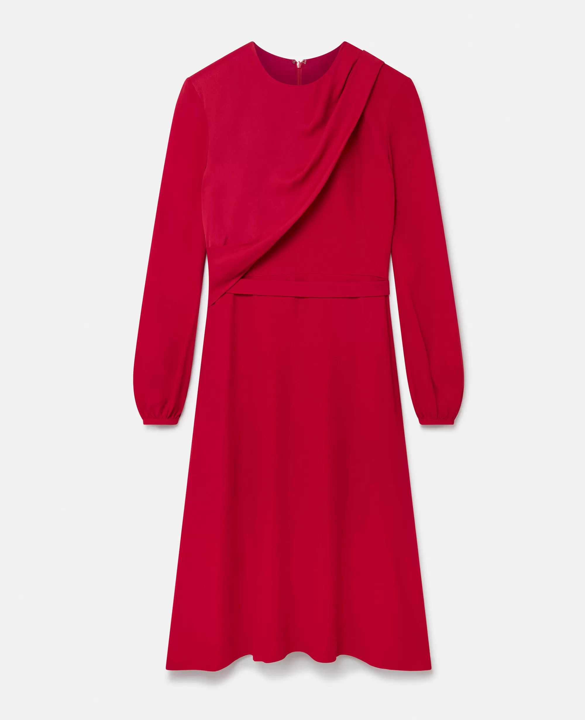 Donna Stella McCartney Abiti>Vestito Midi In Twill A Portafoglio