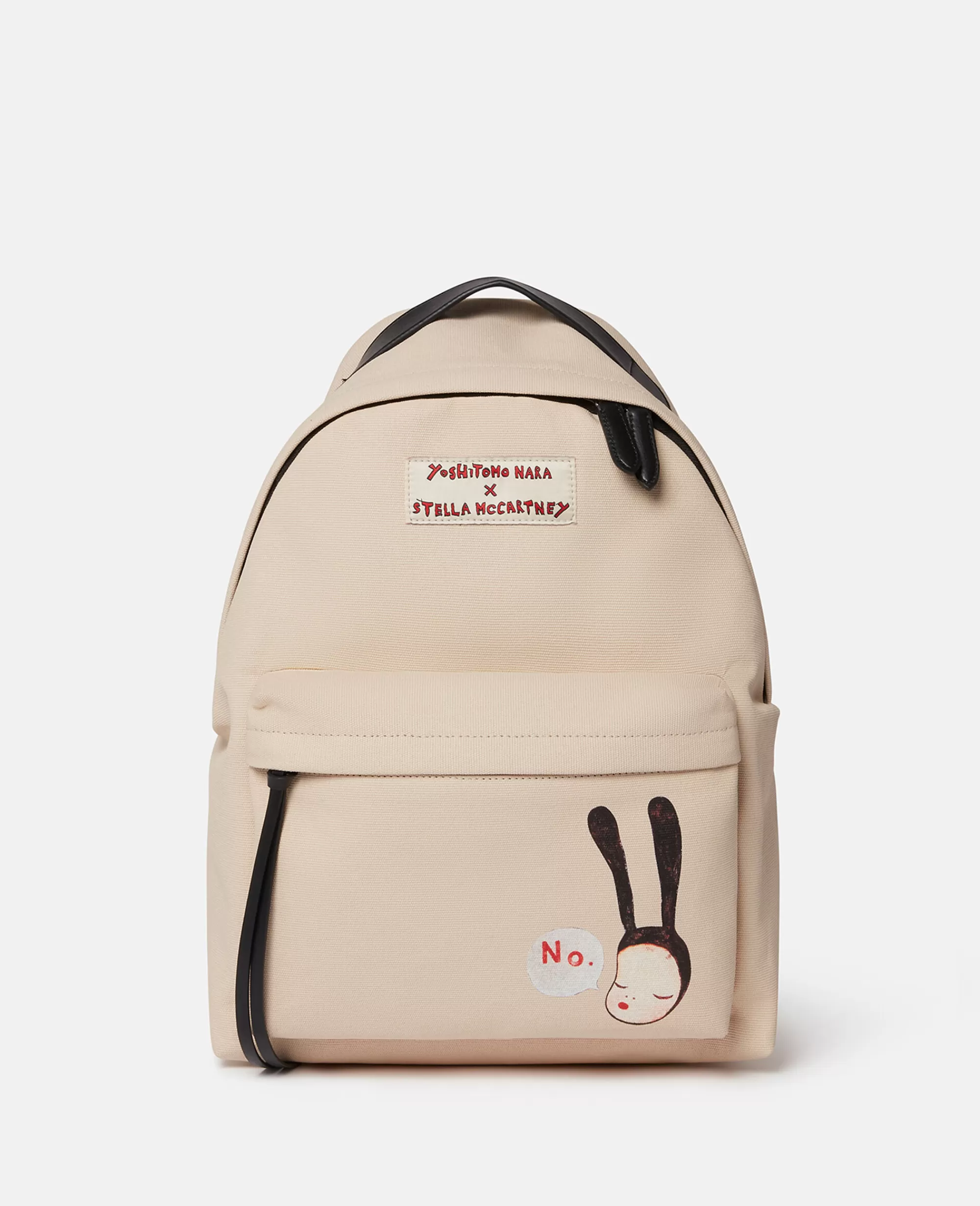 Unisex Stella McCartney Borse>Zaino Con Stampa Little Black Bunny